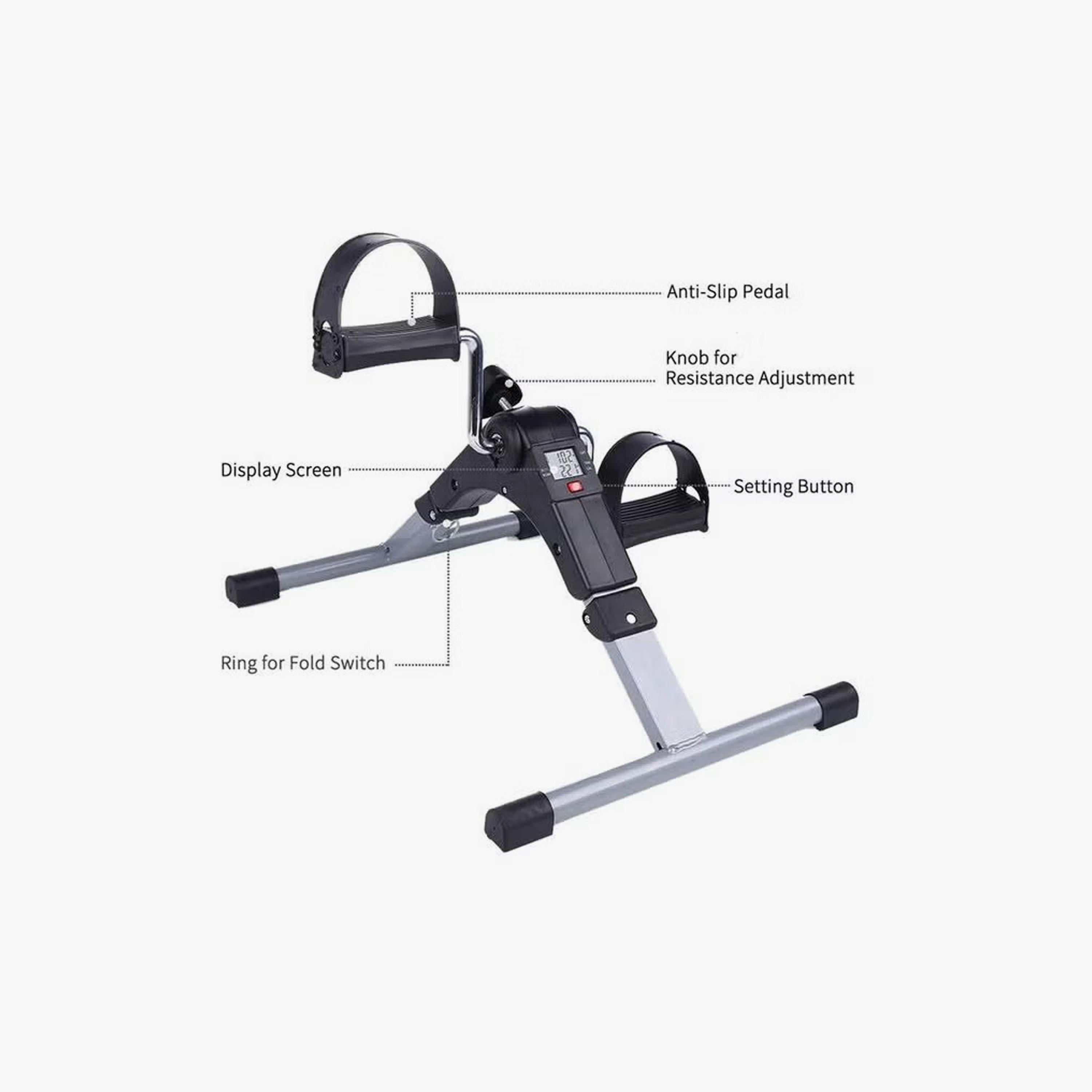 Pedal Exerciser Under Desk Bike with LCD Monitor Resistance | ZA68CC8FA3644F04D9761Z-1-sports-gear-gym-image-2