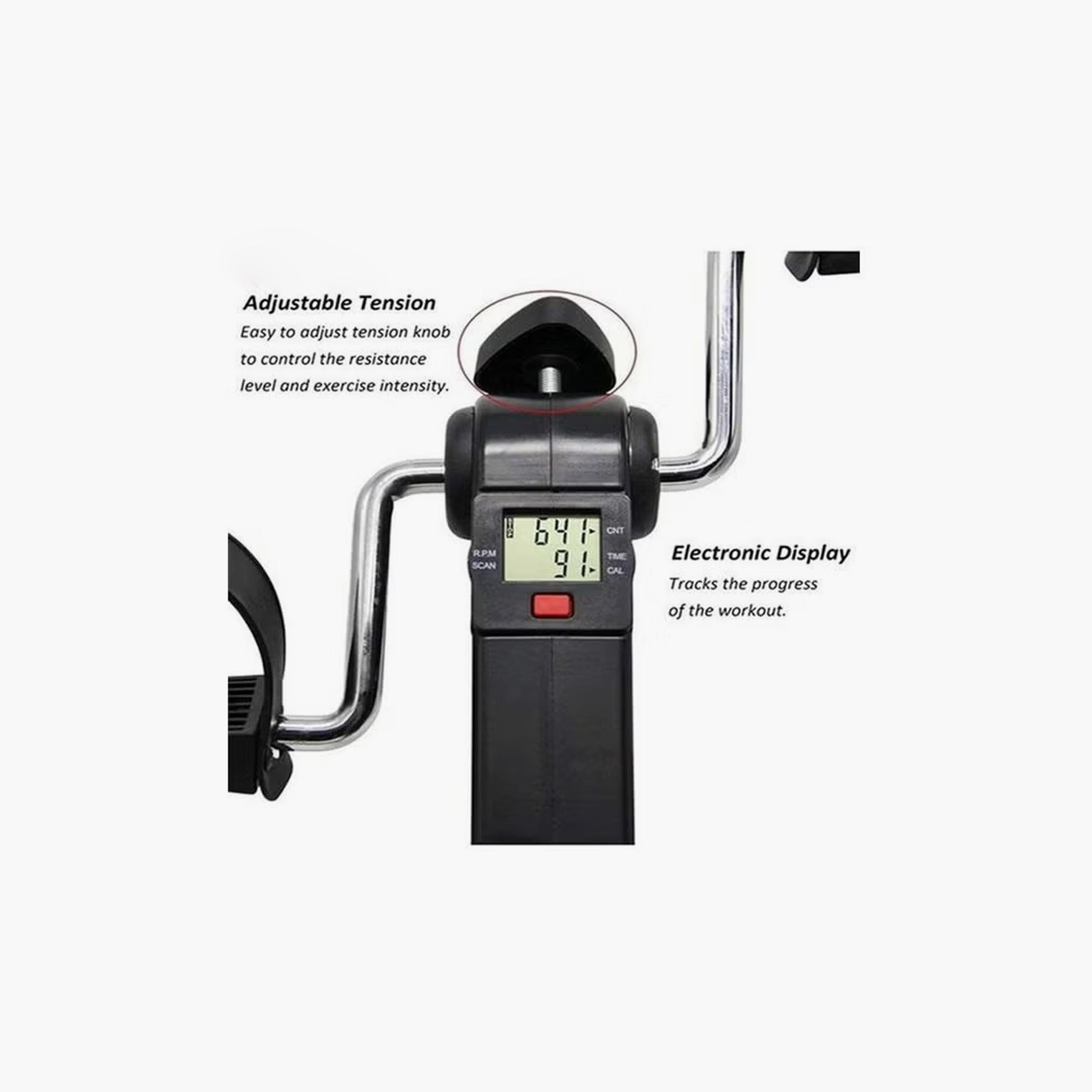 Pedal Exerciser Under Desk Bike with LCD Monitor Resistance | ZA68CC8FA3644F04D9761Z-1-sports-gear-gym-image-6