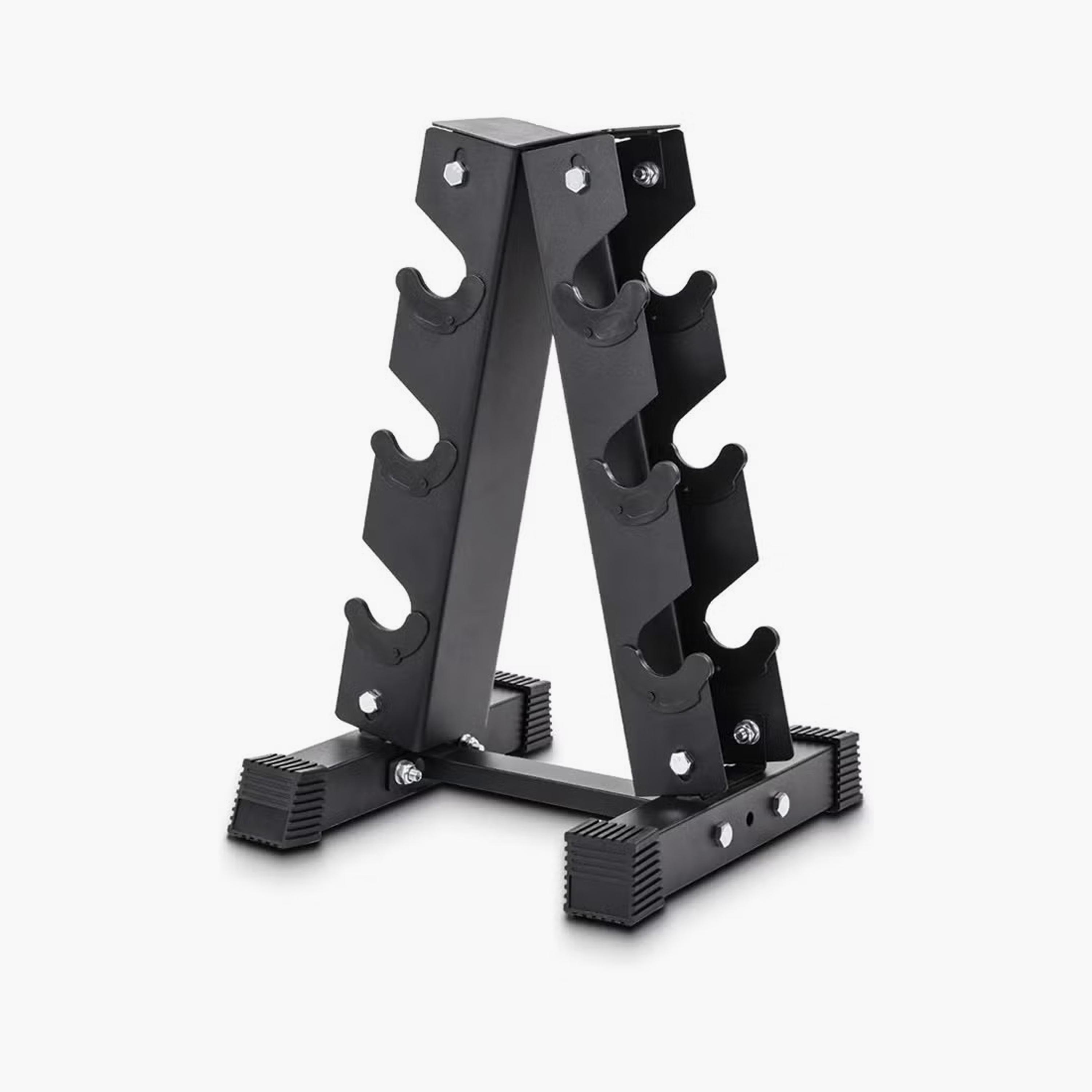 Dumbbell Weight Holder Rack, 3 Levels, Black, 57 x 40 cm | ZFA85BAD69038A5525780Z-1-sports-gear-gym-image-1