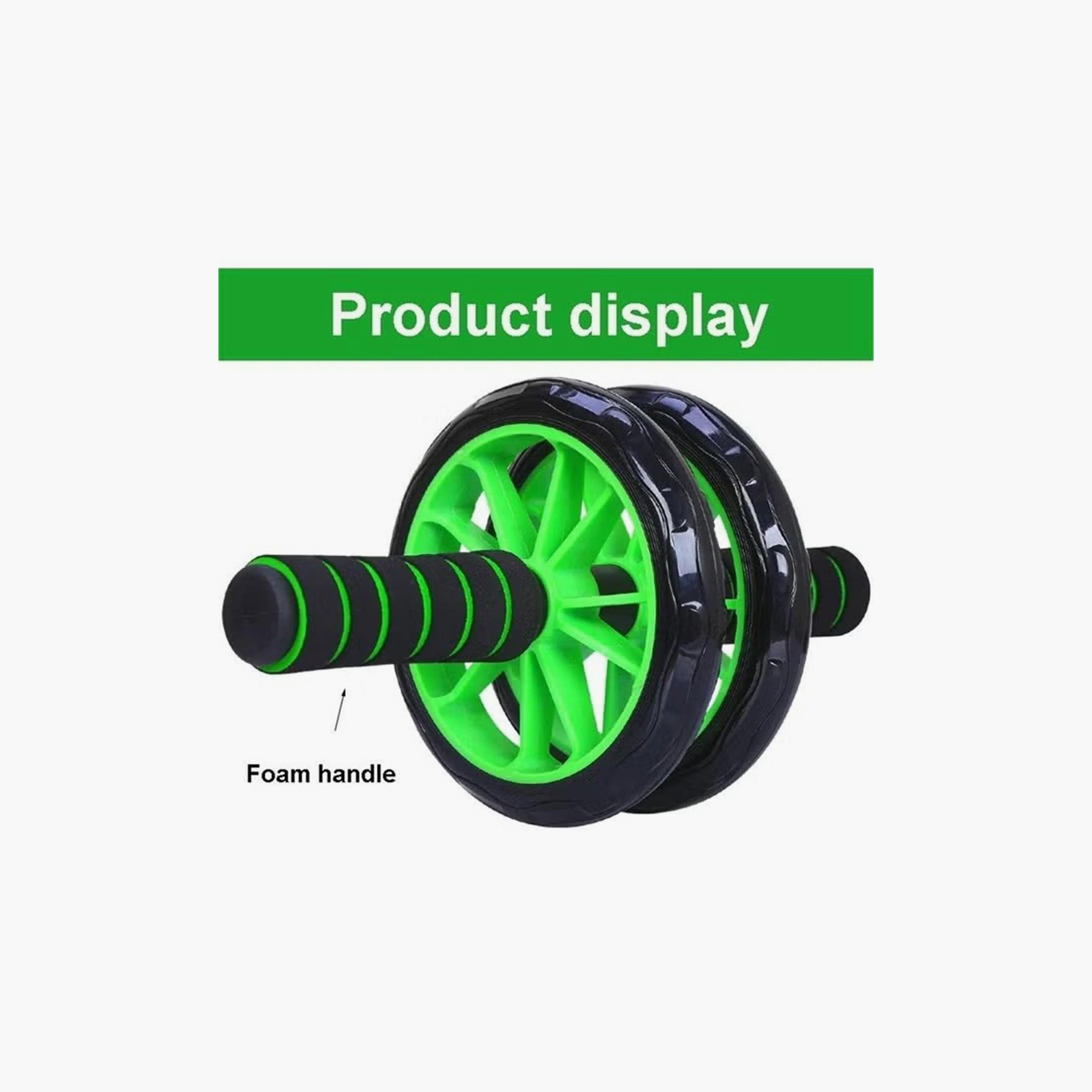 Abdominal Exercise Wheel with Mat | Z108BBBF6DB95DC749150Z-1-sports-gear-gym-image-1