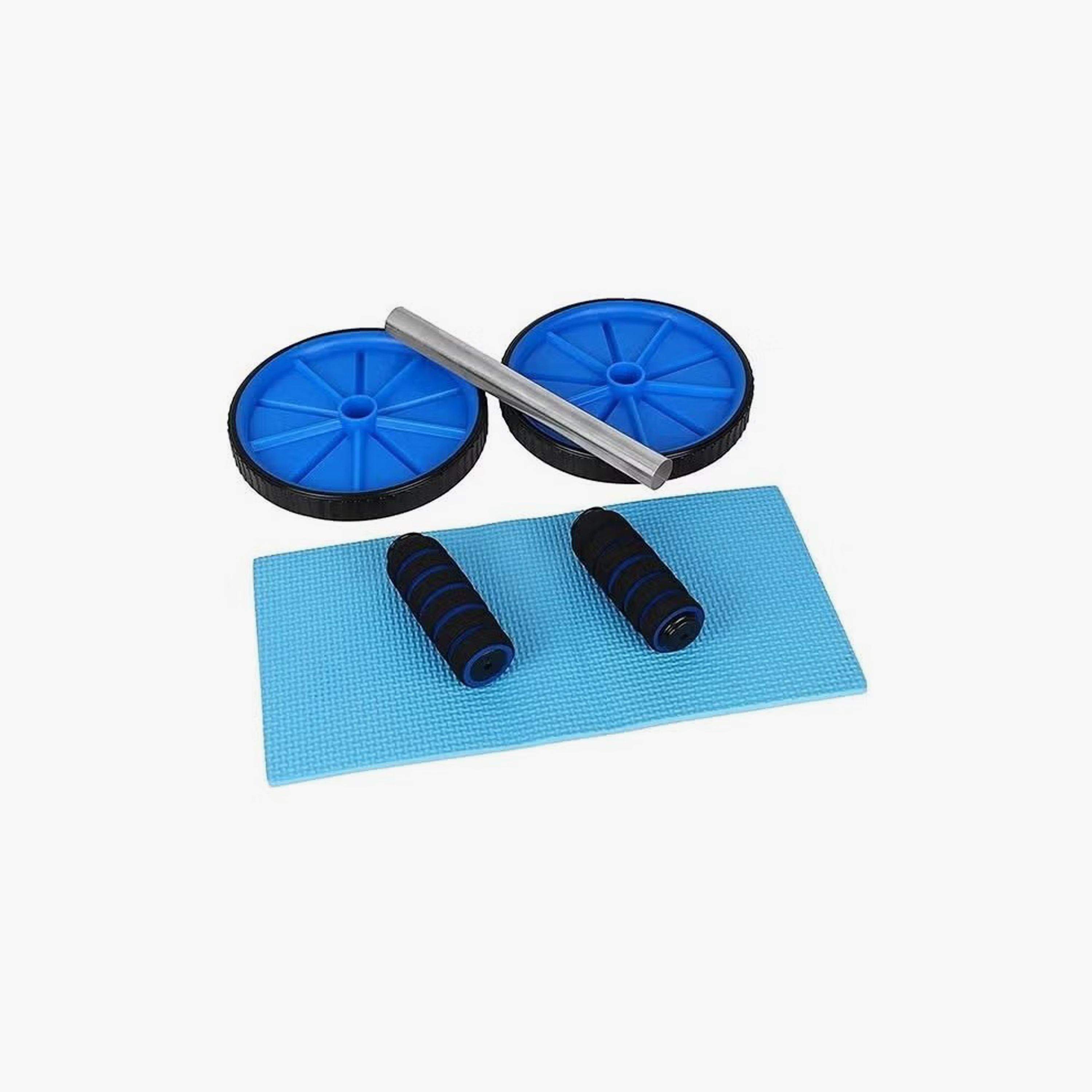 Double Wheel Abdominal Exerciser | ZEE5081E25A1A6B903CE9Z-1-sports-gear-gym-image-2