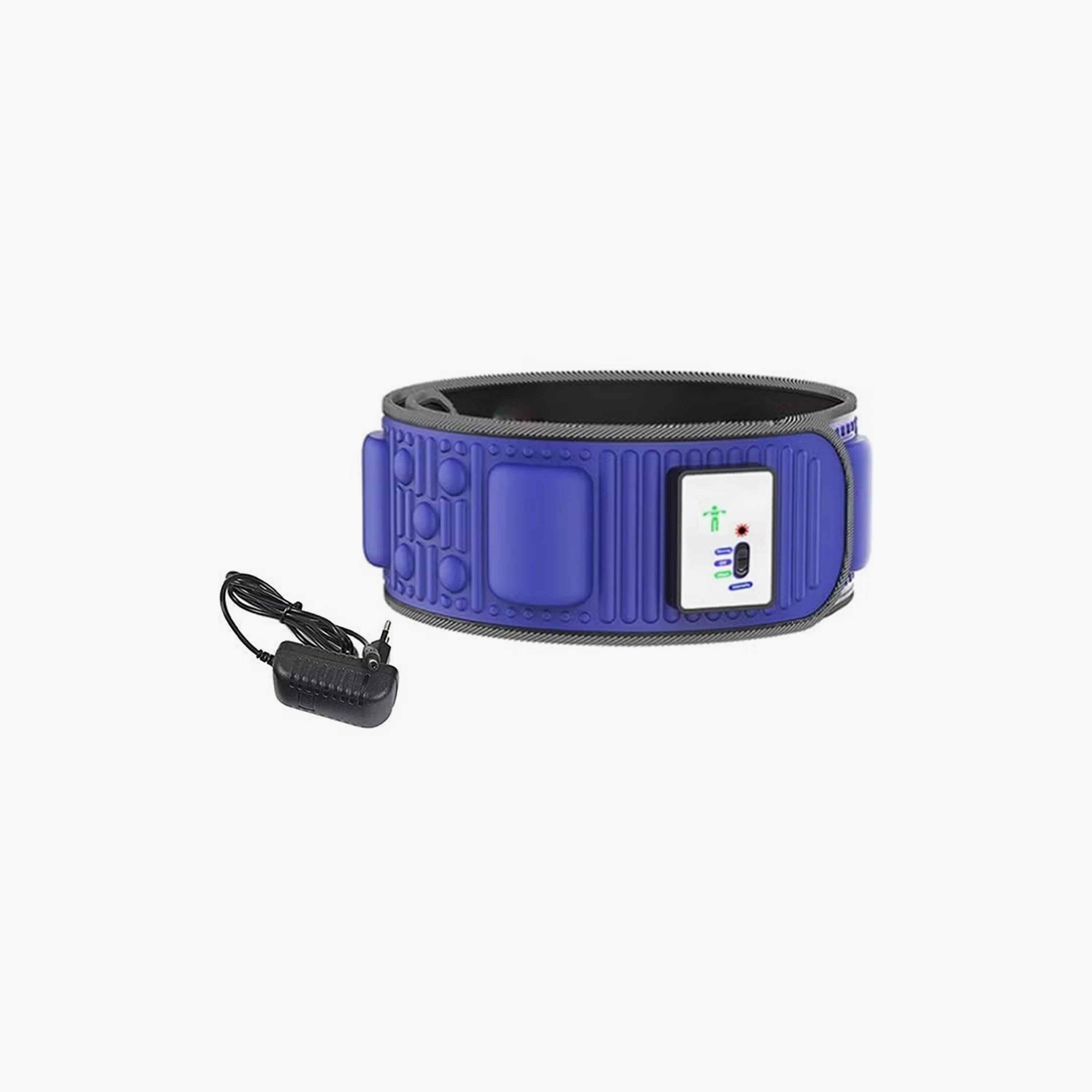 Vibrating Massage Slimming Belt Weight Loss Waist Massage Belly Fat Burning-sports-gear-gym-image-1