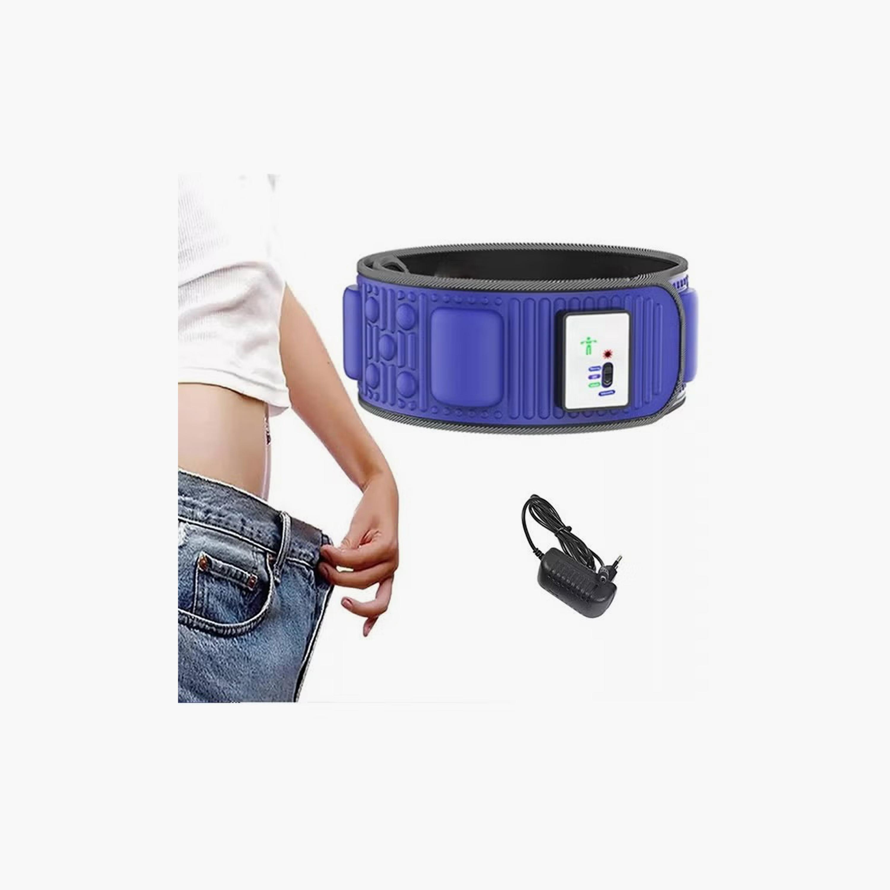 Vibrating Massage Slimming Belt Weight Loss Waist Massage Belly Fat Burning-sports-gear-gym-image-5