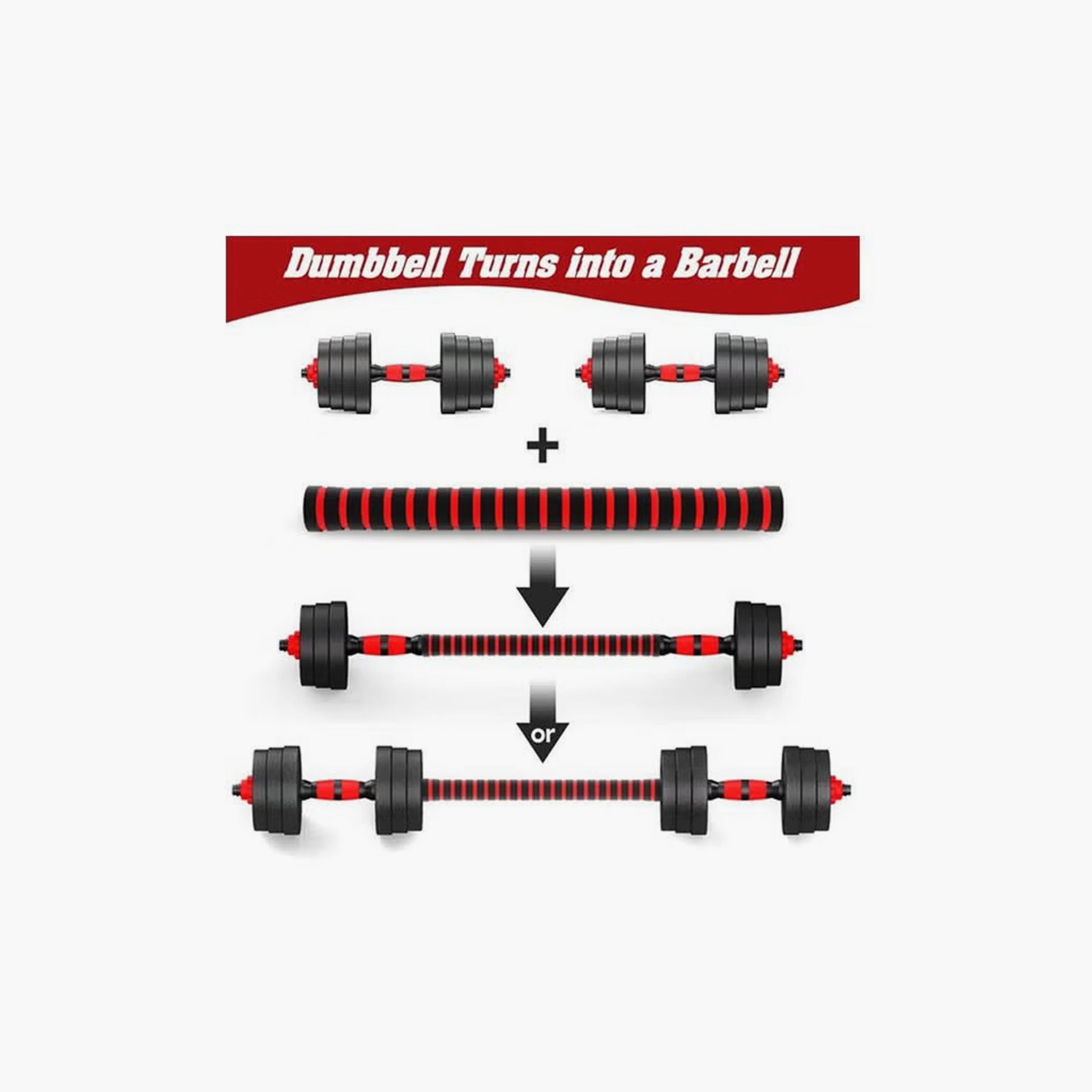 Dumbbell Set with Adjustable Weights 20 kg | ZF598D1B04473037B9CABZ-1-sports-gear-gym-image-5