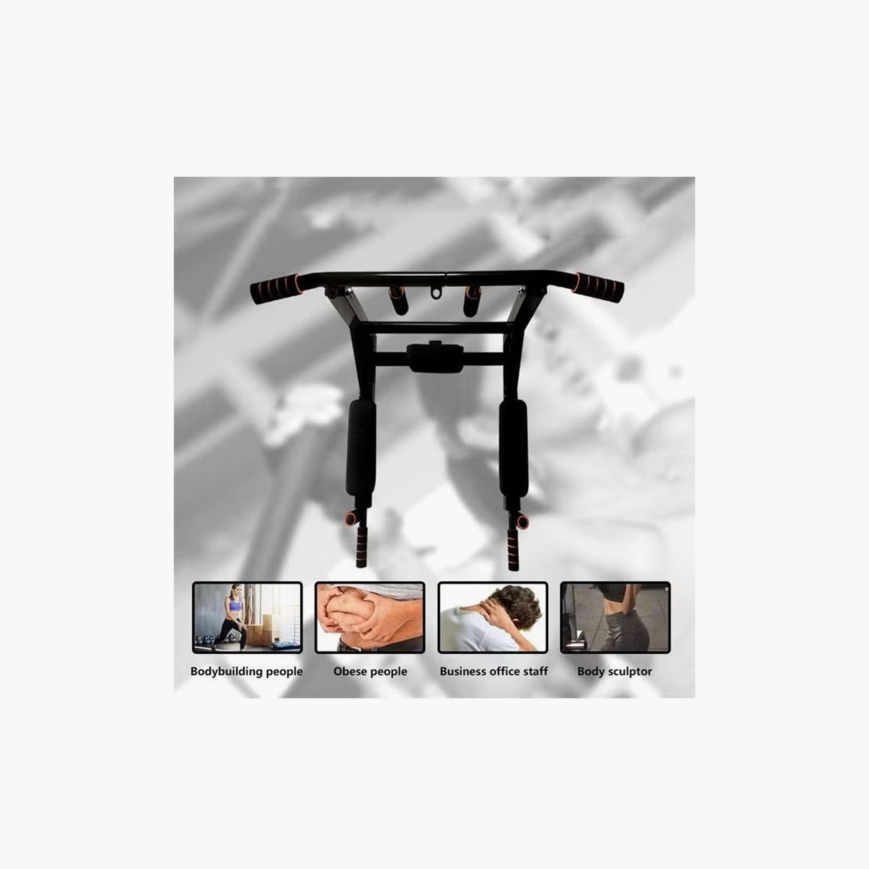 Multifunctional Wall Mounted Bar and Hanger | Z0B40DC44524FBE649EF3Z-1-sports-gear-gym-image-2