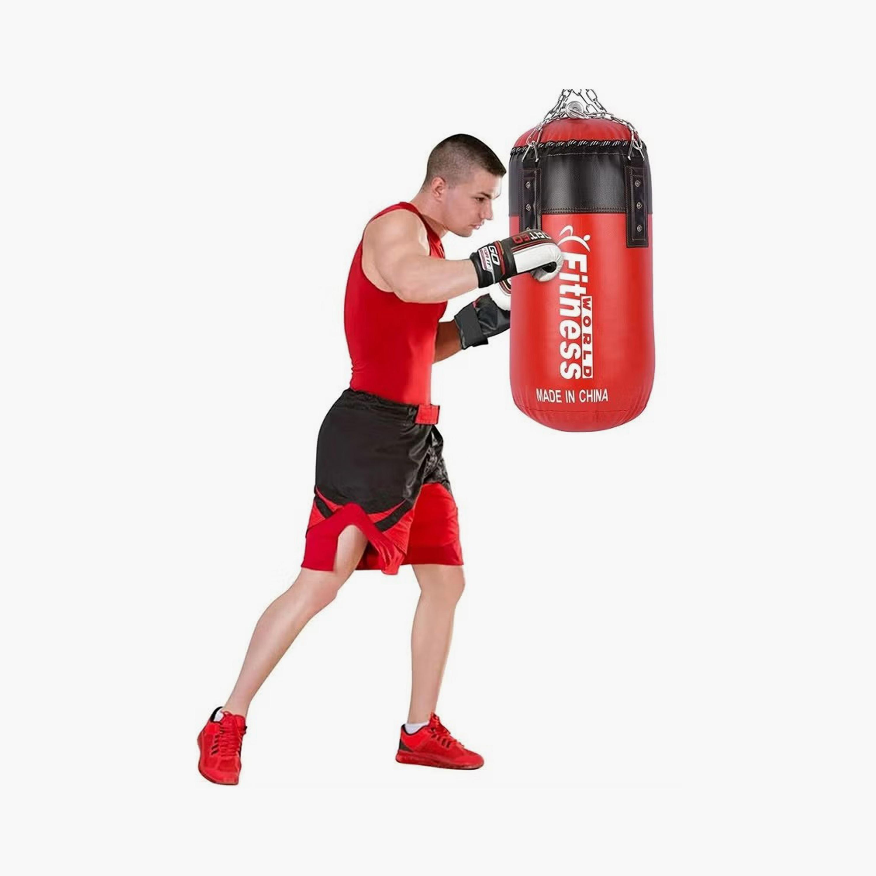 Boxing Training Bag, Size 60 cm | Z41FE6338E1612EBCCB3CZ-1-sports-gear-gym-image-3