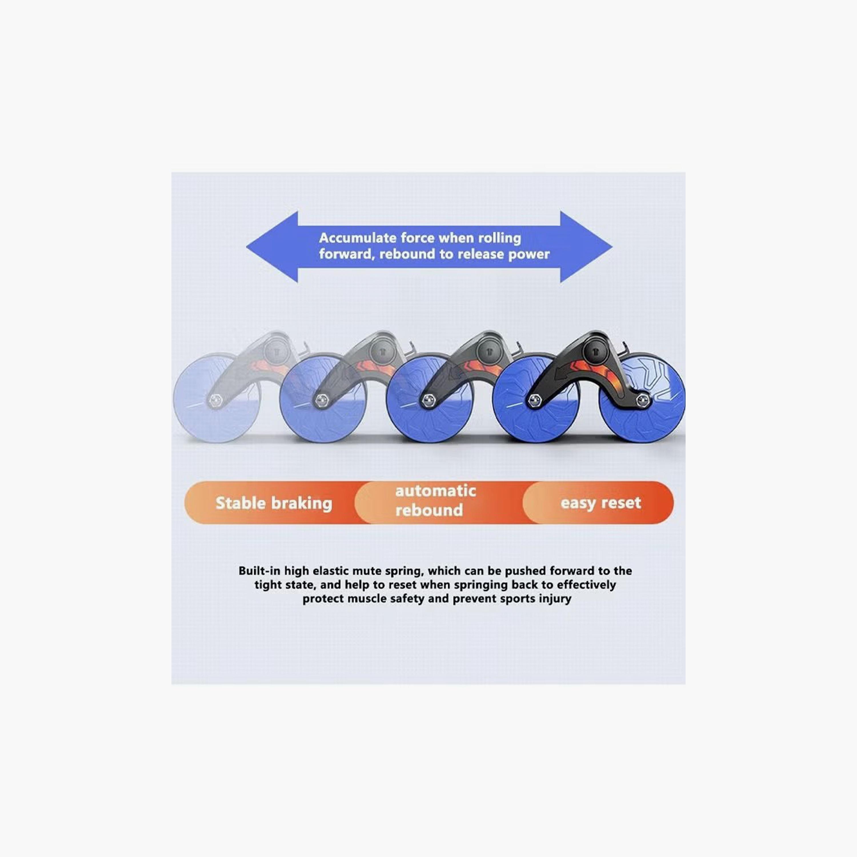 Abdominal Rotating Wheel, Abdominal Rotating Exercise Cycle, Exercise | ZF8D65CB75BA71170FDC9Z-1-sports-gear-gym-image-3