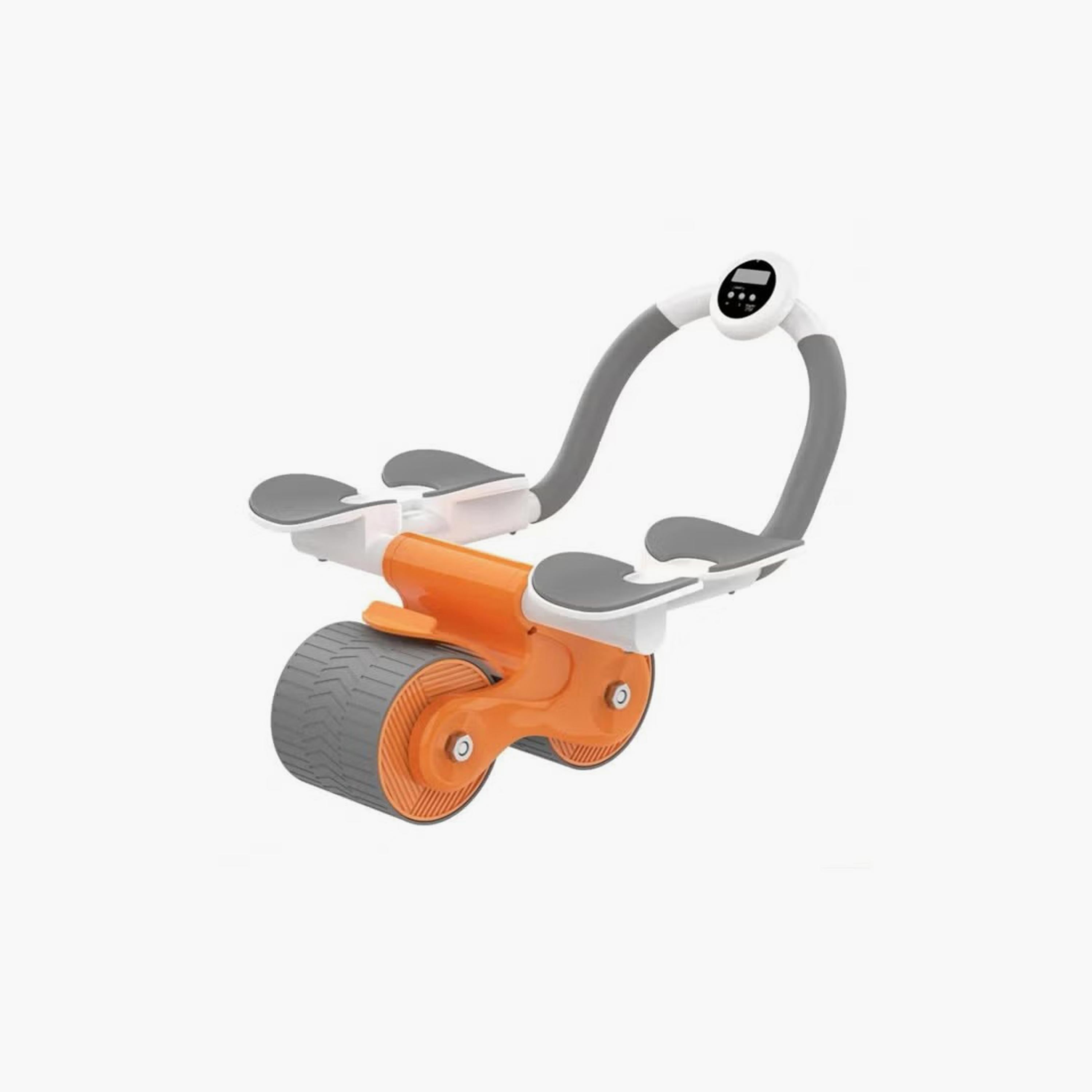 Abdominal Roller Wheel with Elbow Support, Timer, Resistance Band Set | ZC340BBDD2F6B902DF328Z-1-sports-gear-gym-image-1
