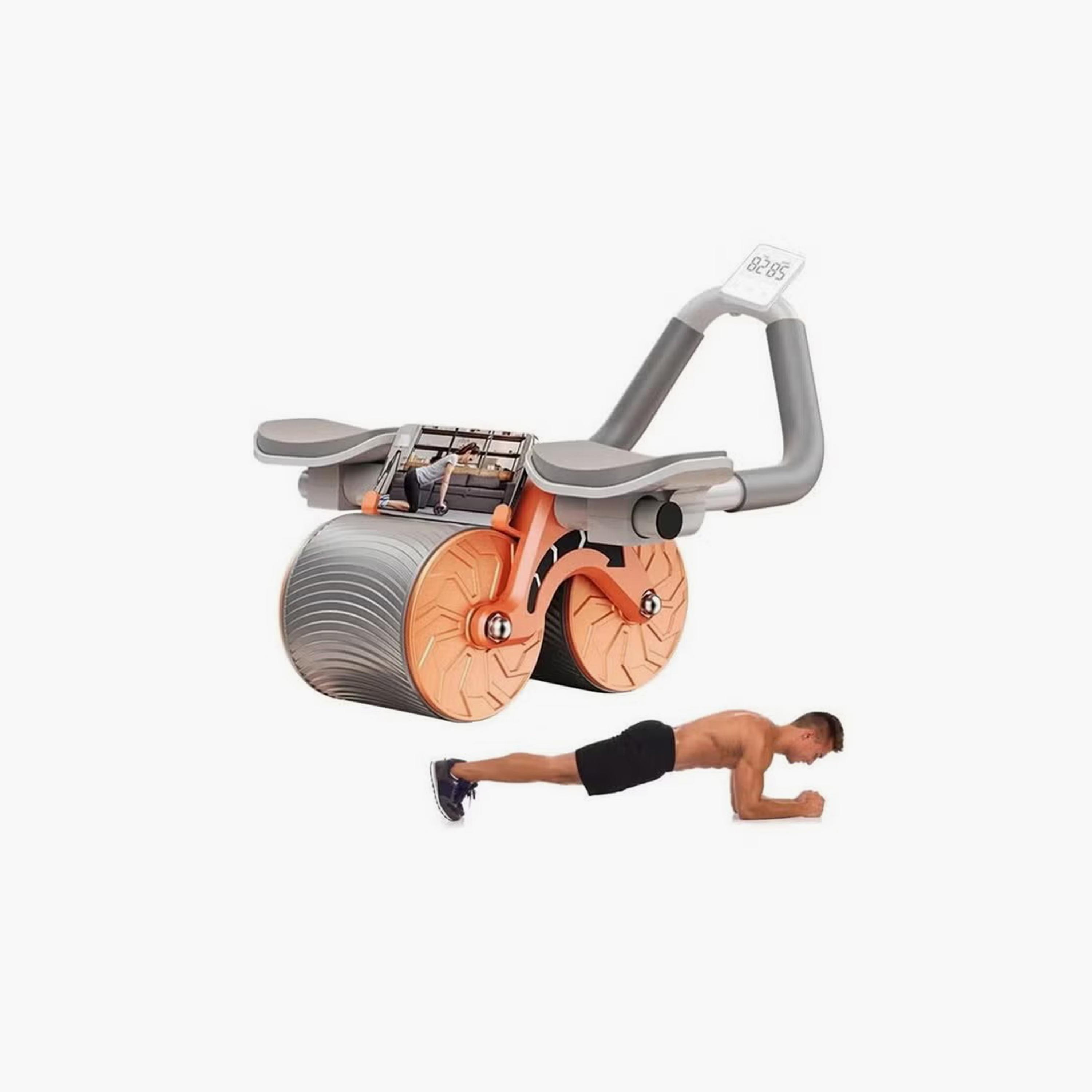 Abdominal Roller Wheel with Elbow Support, Timer, Resistance Band Set | ZC340BBDD2F6B902DF328Z-1-sports-gear-gym-image-7