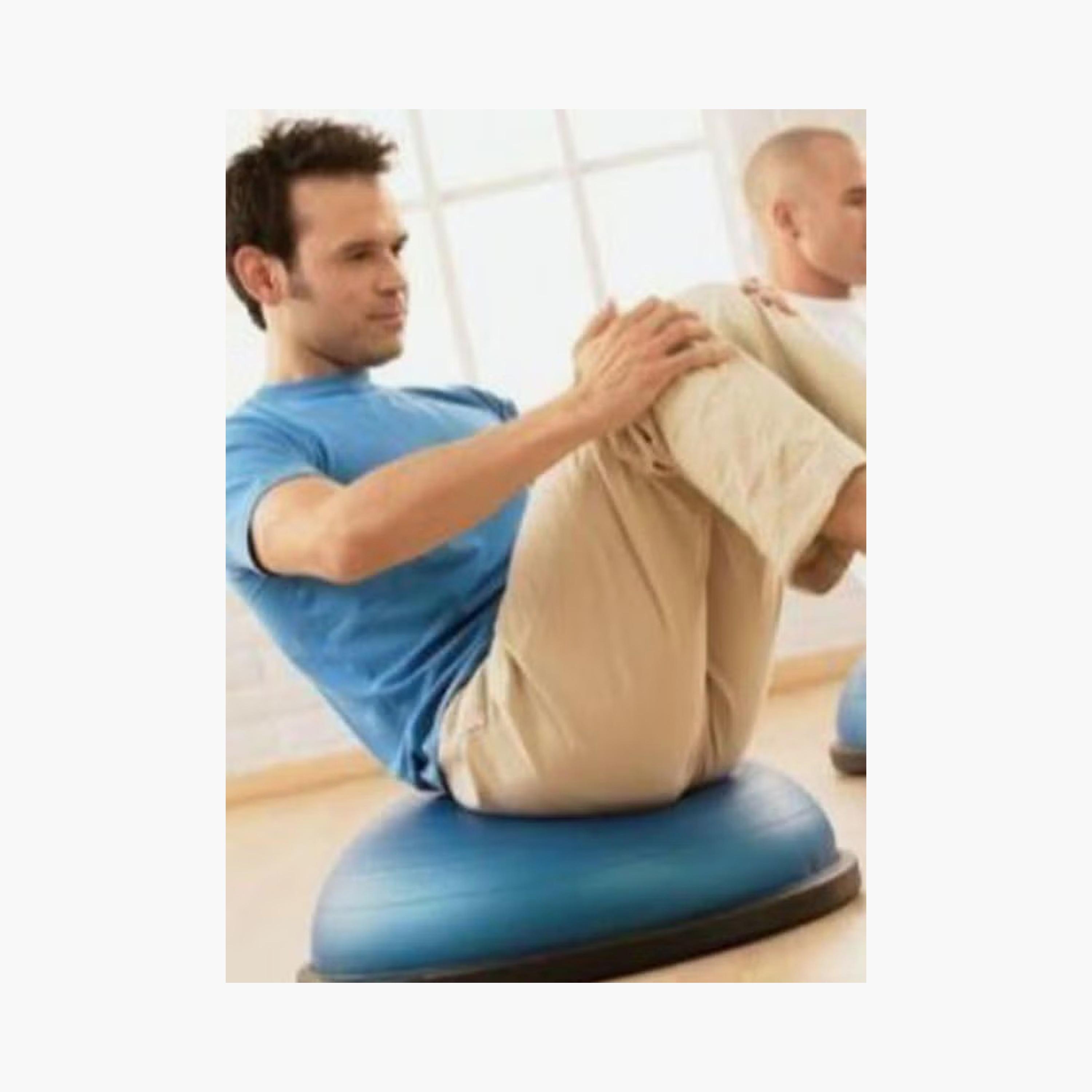 Ever Fit Trainer Swiss Ball With Resistance Bands 60x25.5cm | N34151998A-sports-gear-gym-image-2