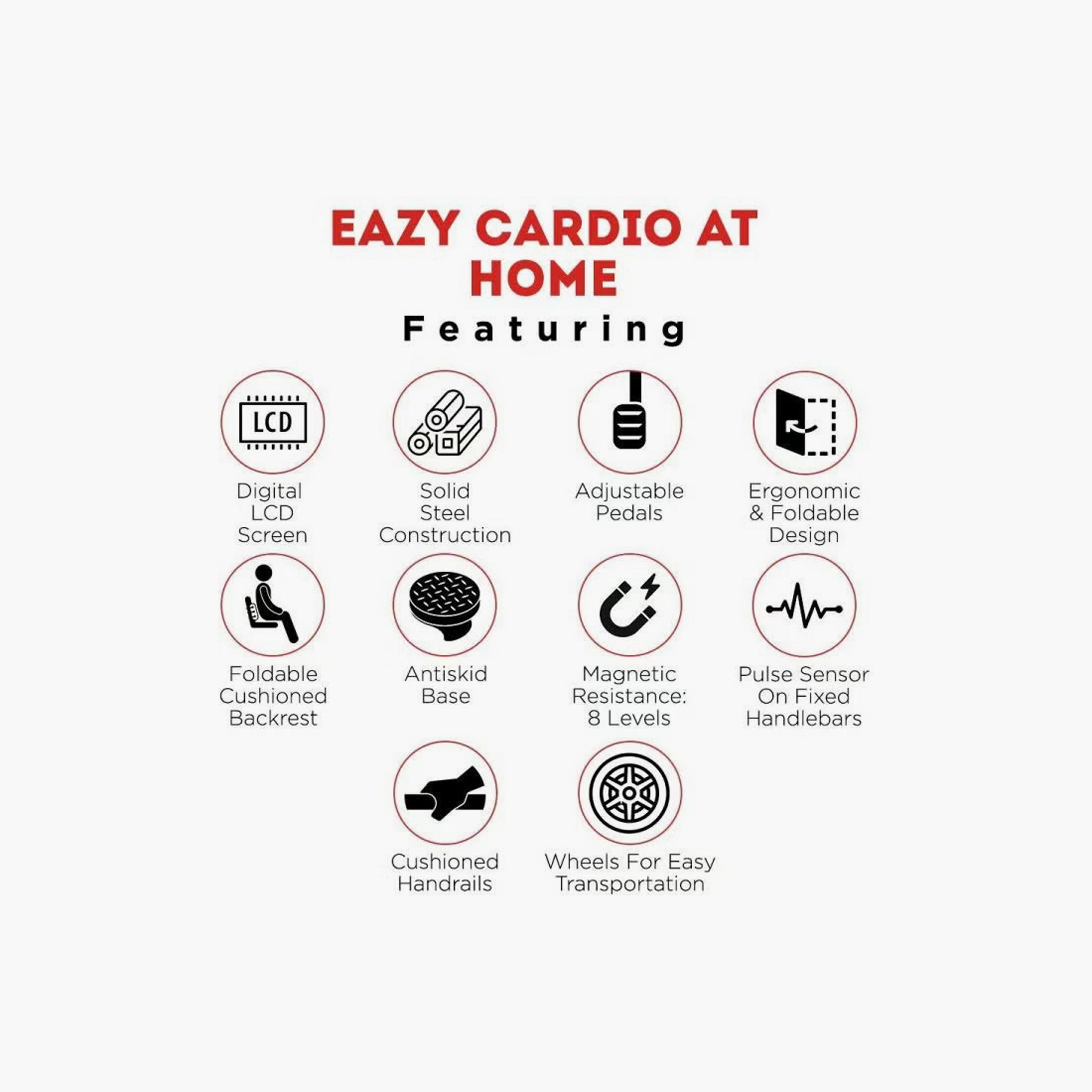 Foldable Sport Exercise Bike | N36096837A-sports-gear-gym-image-5