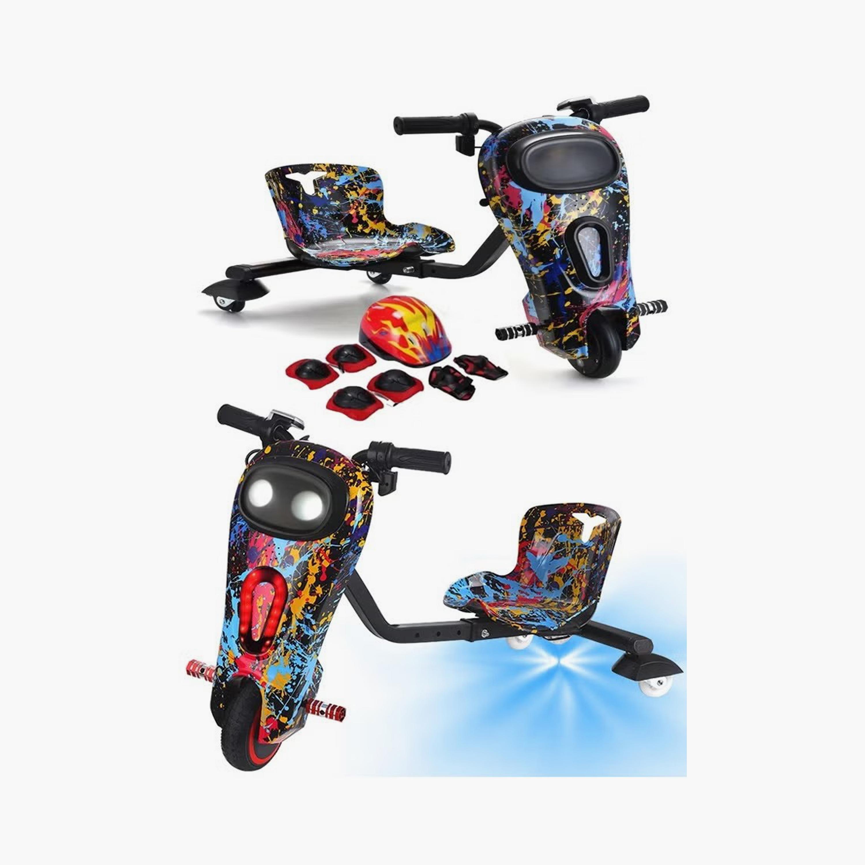 Mini Electric Drift Scooter Toy (50kg 36V 150W 3 Wheels Safety Accessories)-sports-gear-scooters-image-1