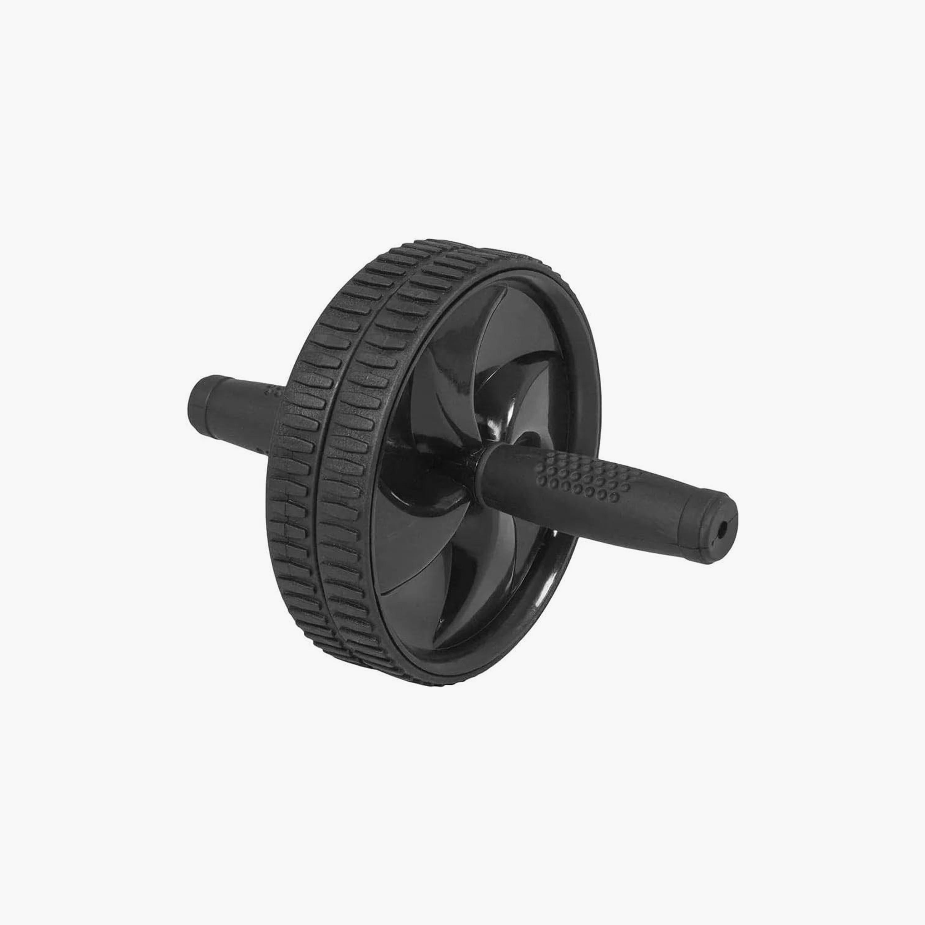Black Rotating Exercise Wheel | Z4FA34356F4FFDF606B96Z 1-sports-gear-gym-image-1