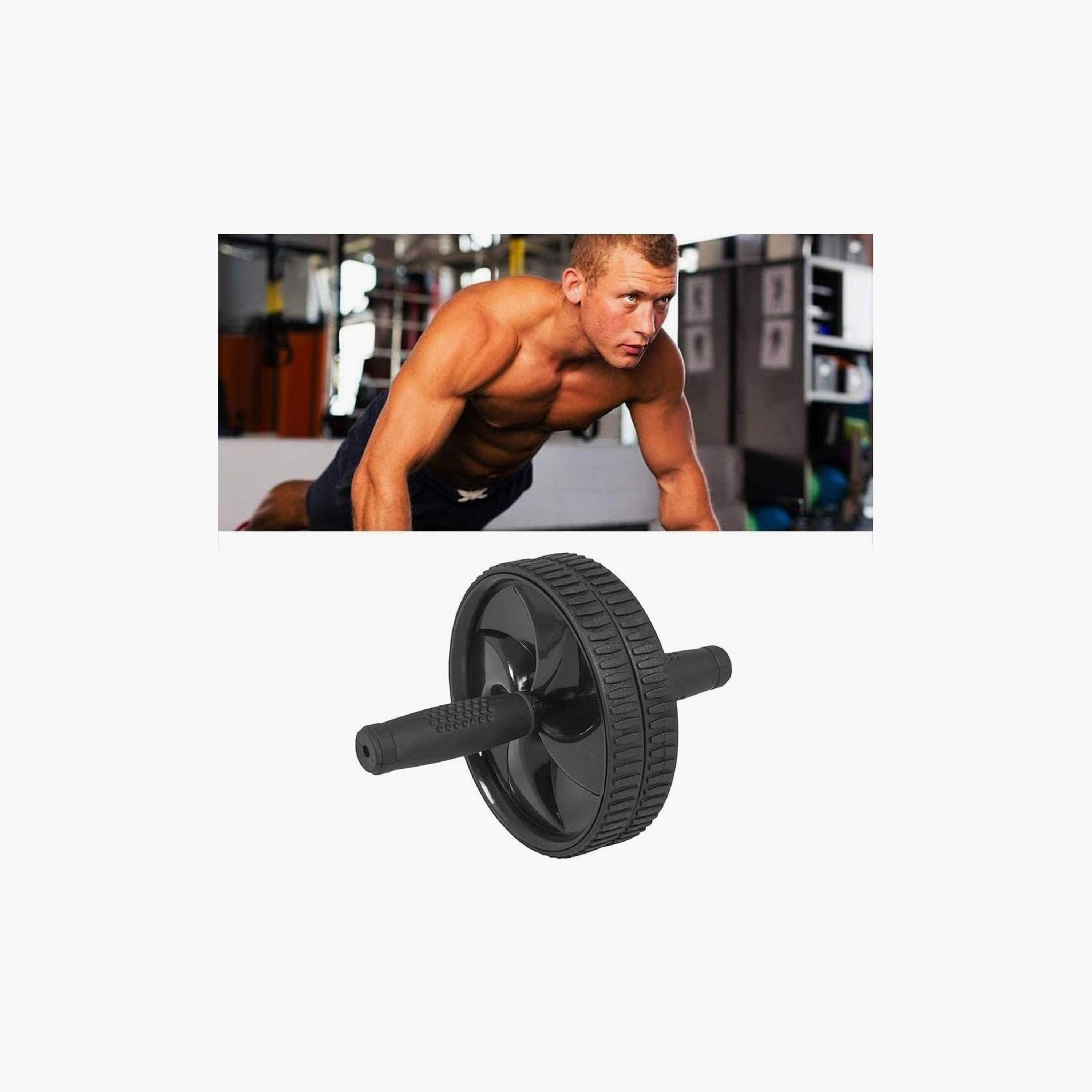Black Rotating Exercise Wheel | Z4FA34356F4FFDF606B96Z 1-sports-gear-gym-image-5