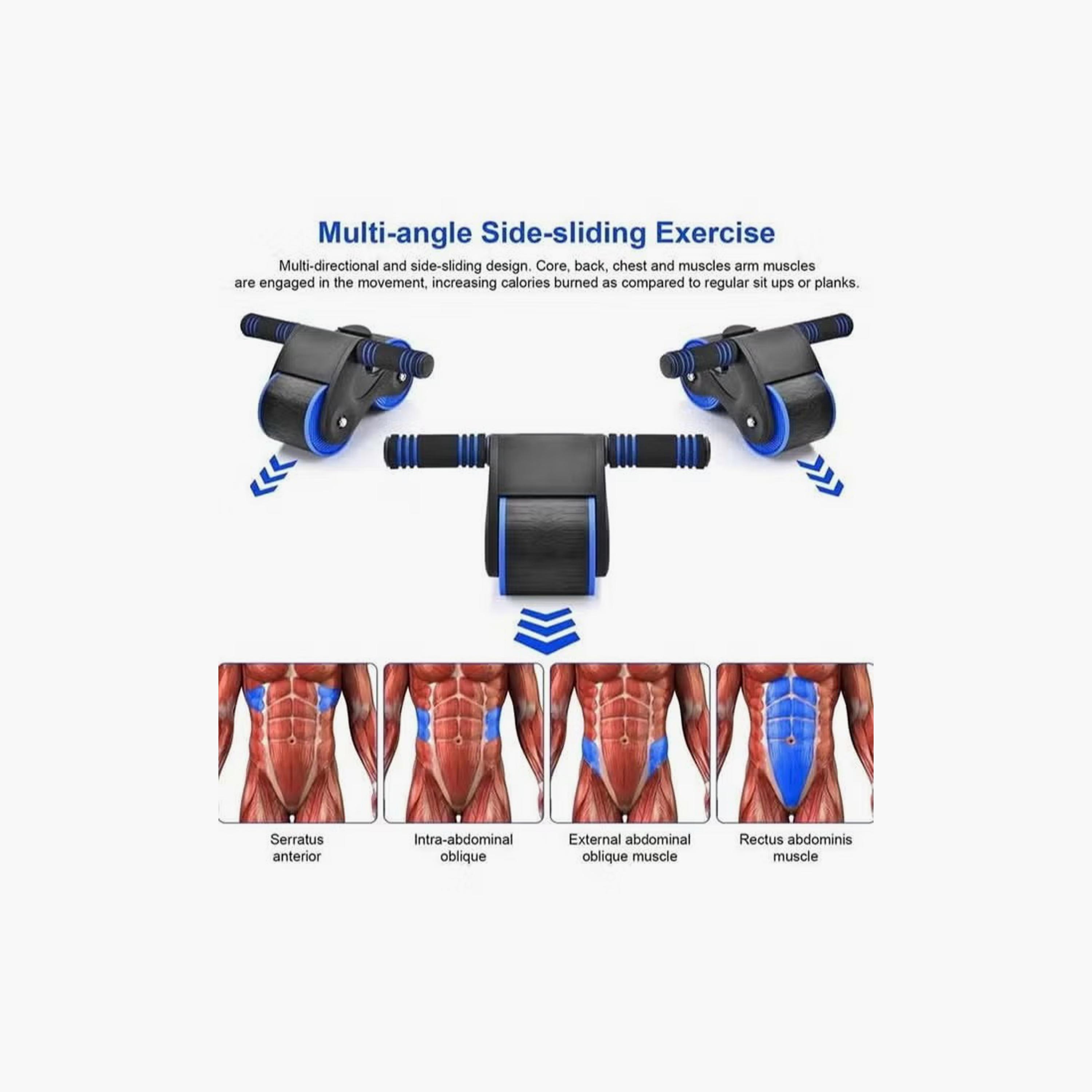 Abdominal Rotating Wheel, Abdominal Rotating Roller for Exercise | Z40781648C558544B2155Z-1-sports-gear-gym-image-3