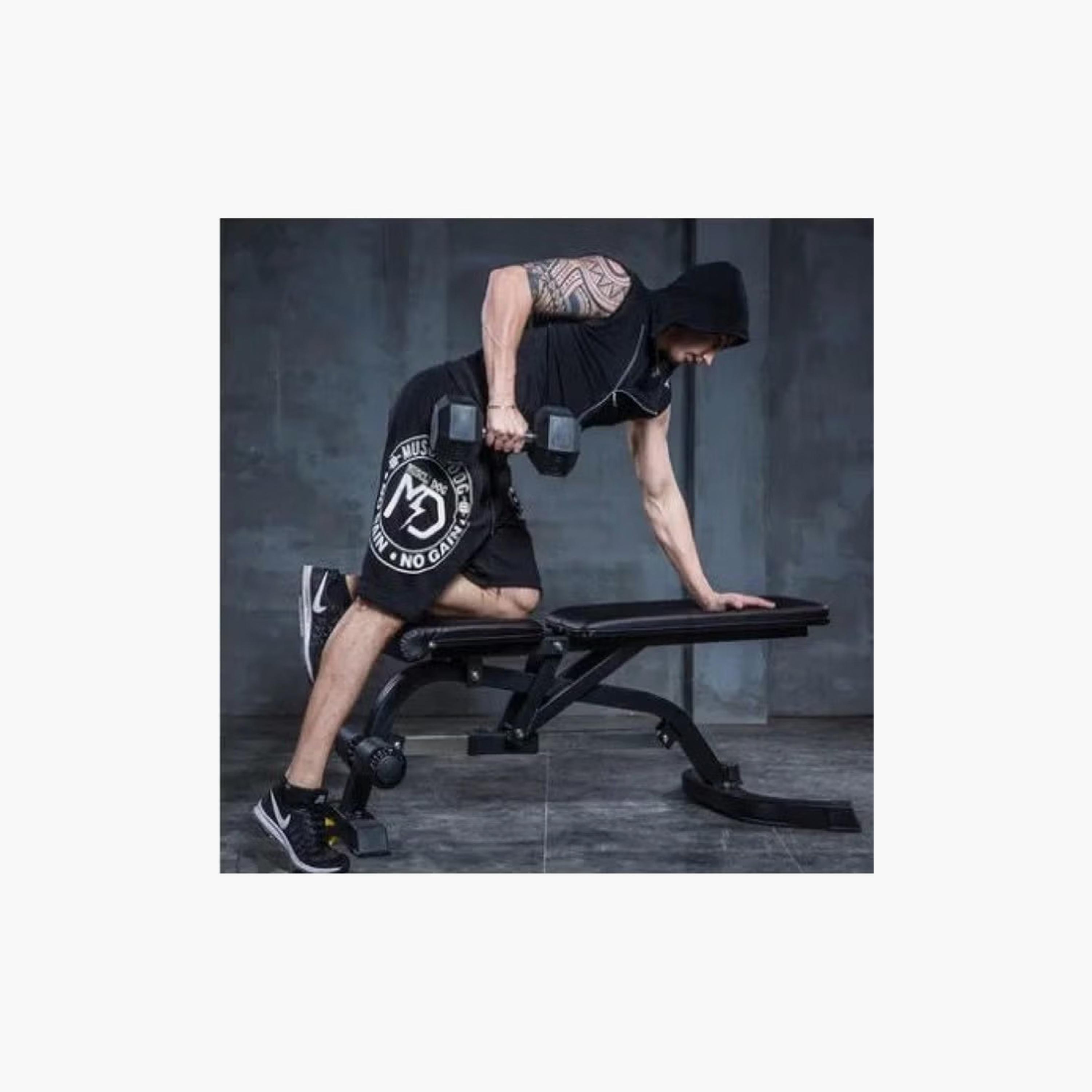 Adjustable and Multi-Functional Exercise Bench | Z9D3B1669269F3F50D833Z-1-sports-gear-gym-image-2