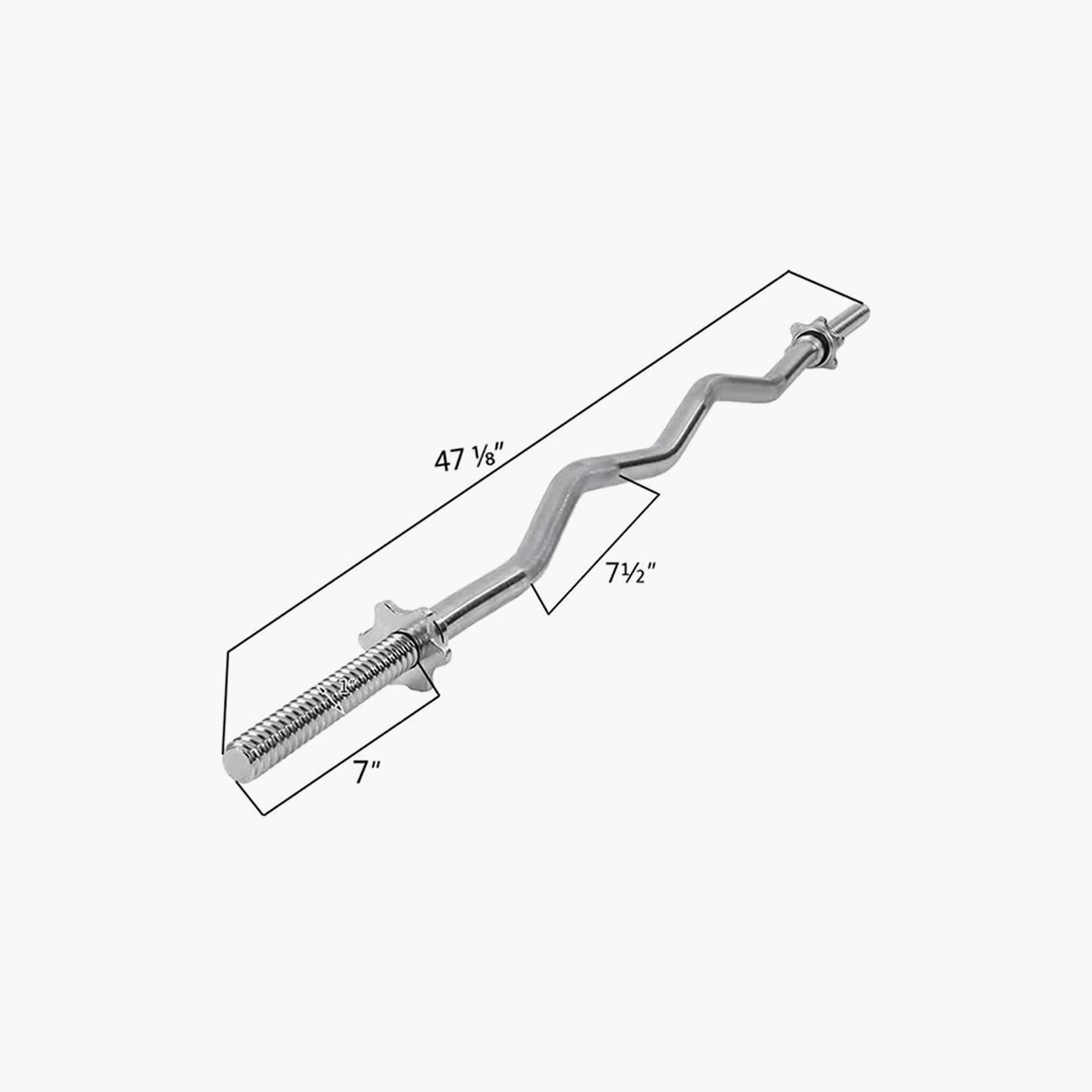 Iron Winding Weight Lifting Bar | N12520009A-sports-gear-gym-image-4