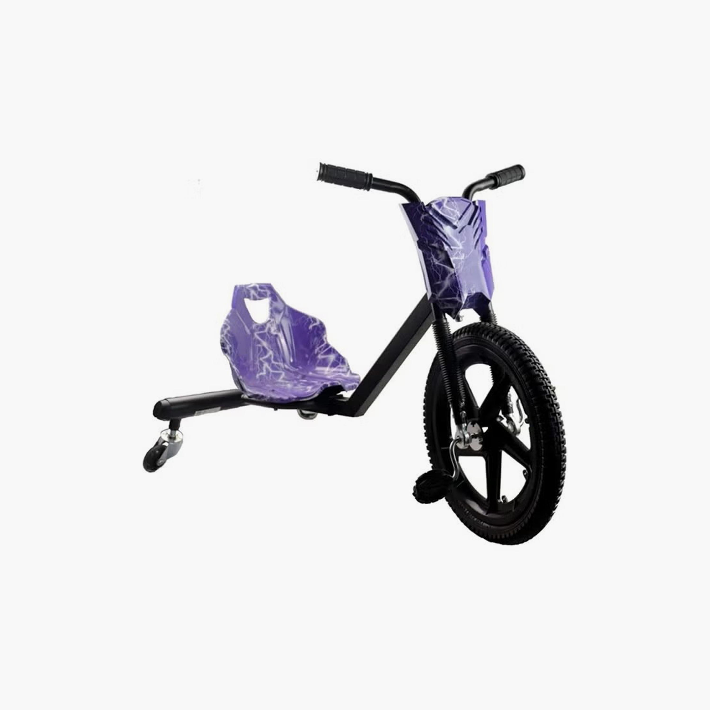 360 Degree Pedal Drift Scooter Ride-On Toy for Children with 3 Wheels Blue-sports-gear-scooters-image-1