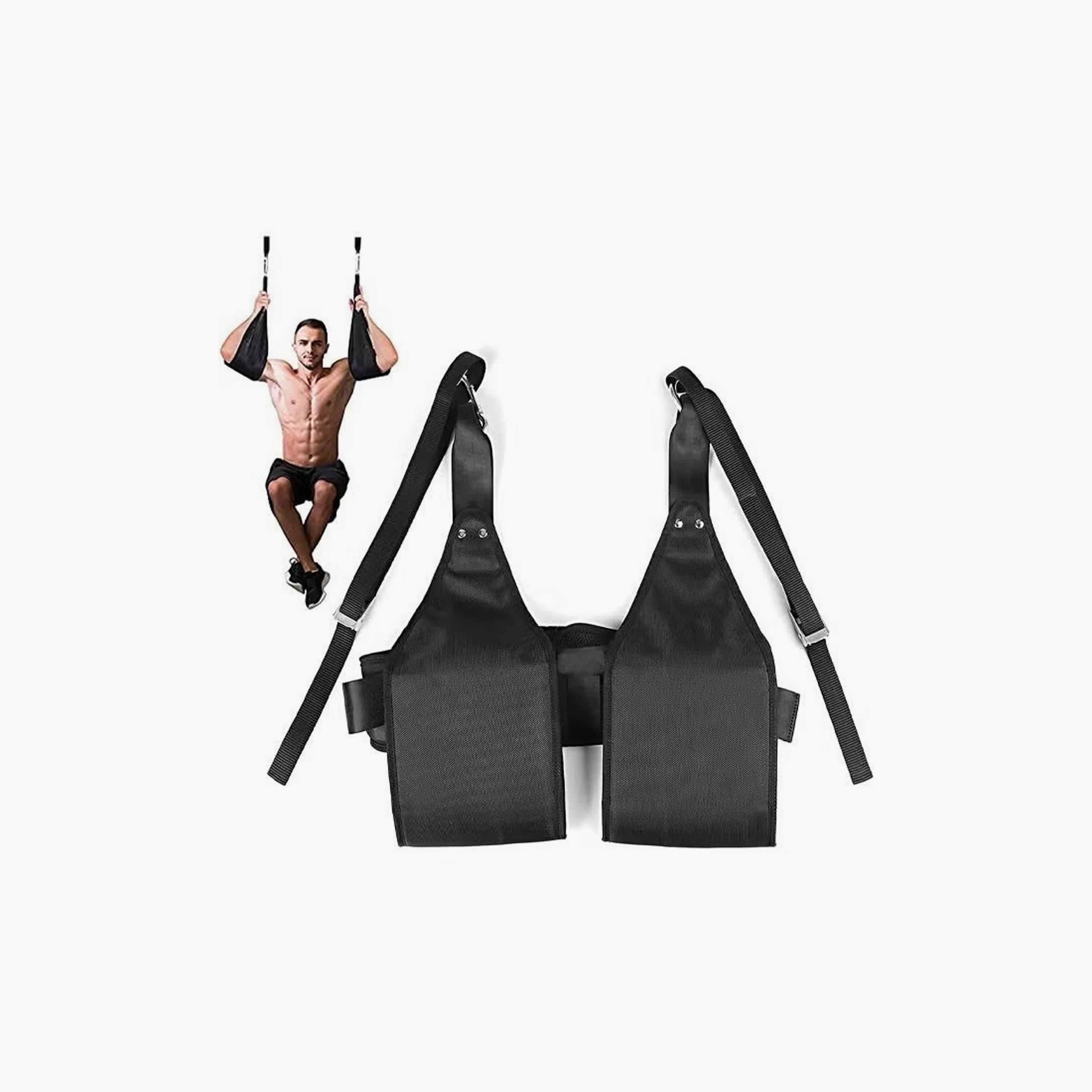 Hanging Straps for Pull-Ups and Hanging Exercises | ZE1B436BD63EE1CB81E16Z-1-sports-gear-gym-image-3
