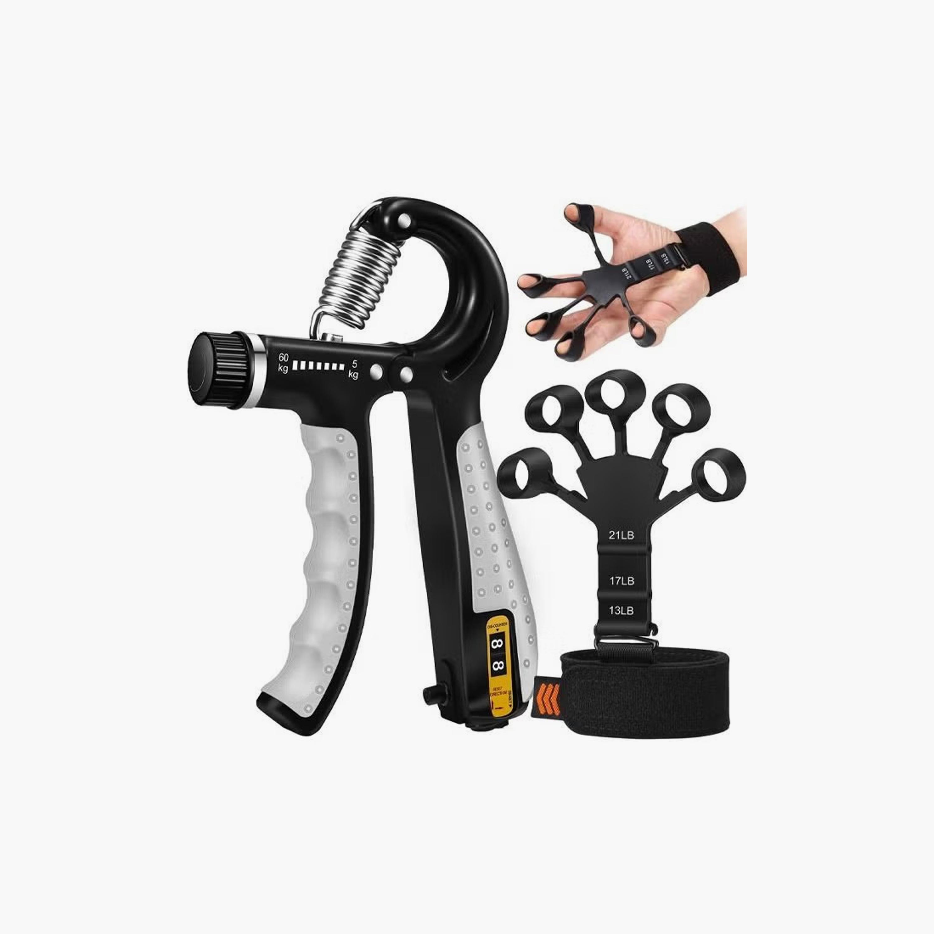 Finger Exerciser and Adjustable Hand Grip Strengthener | Z9D5D90F72517AD6295FFZ-1-sports-gear-gym-image-3