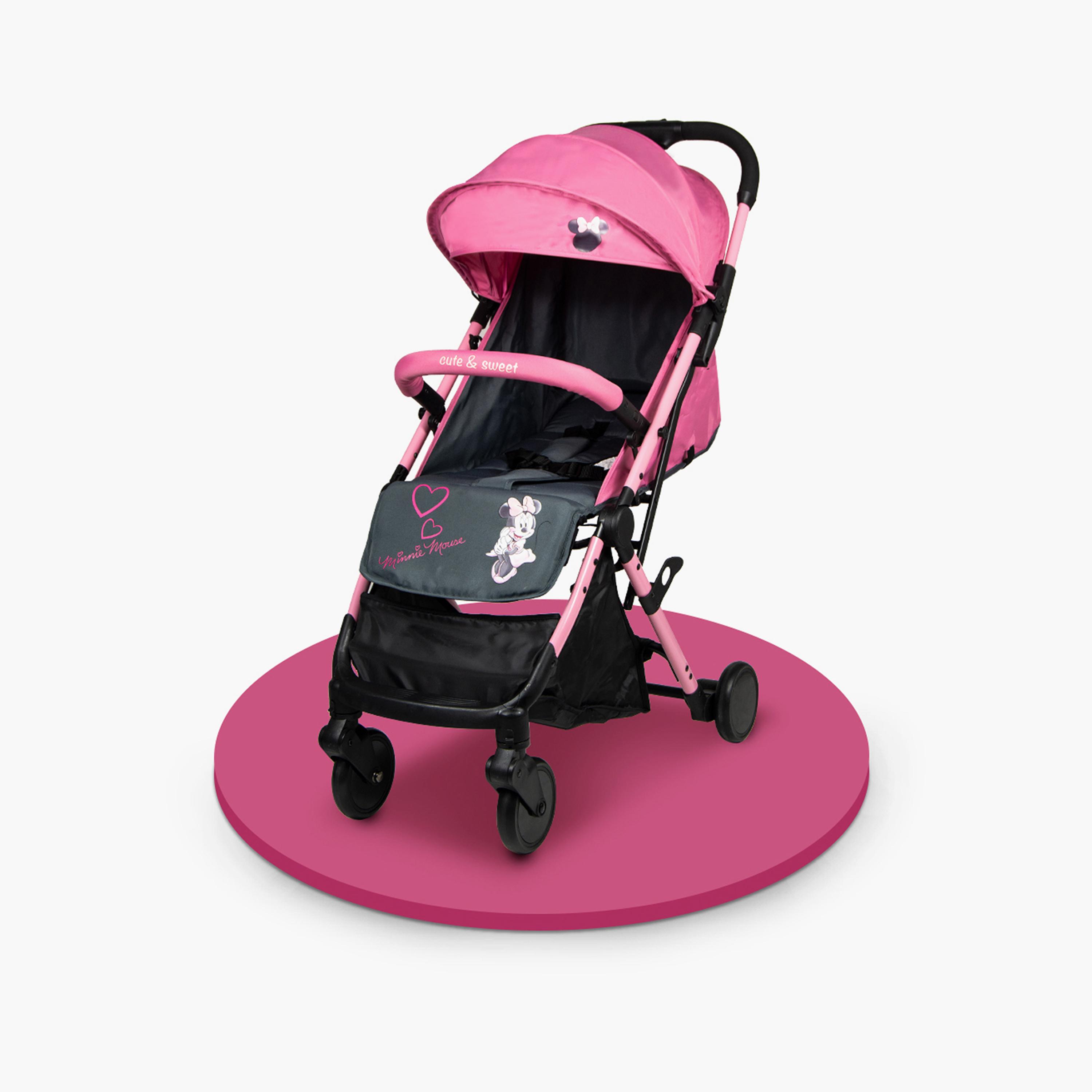Disney Minnie Mouse Licensed Travel Stroller with Canopy-baby-gear-strollersandprams-strollers-image-1