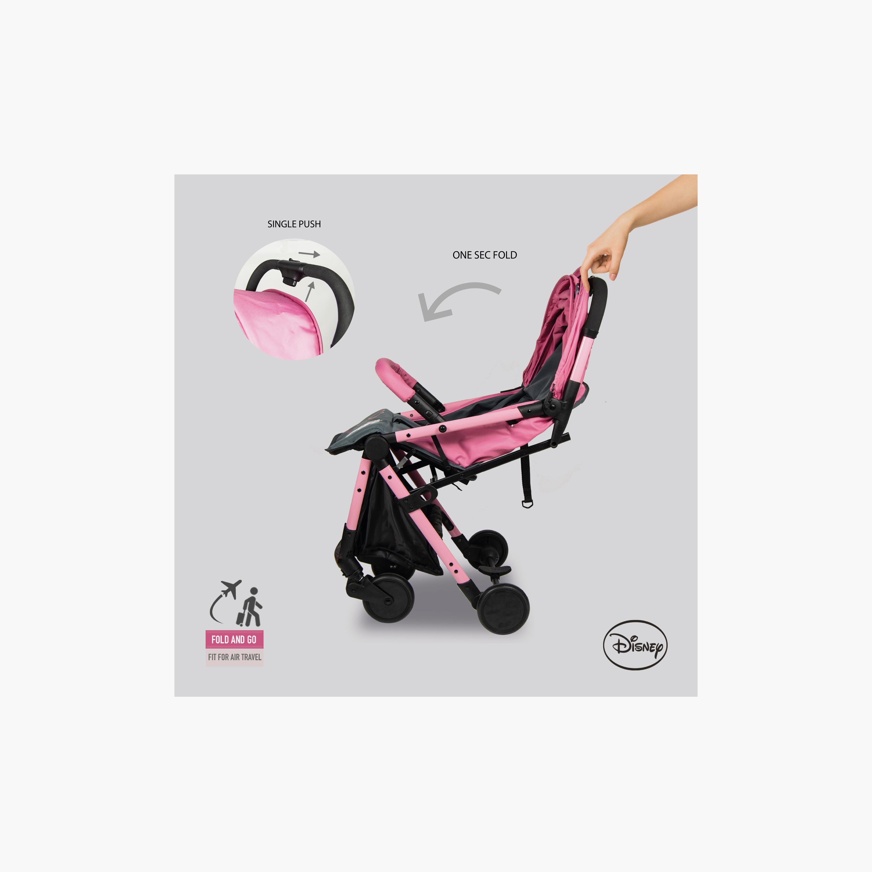Disney Minnie Mouse Licensed Travel Stroller with Canopy-baby-gear-strollersandprams-strollers-image-9