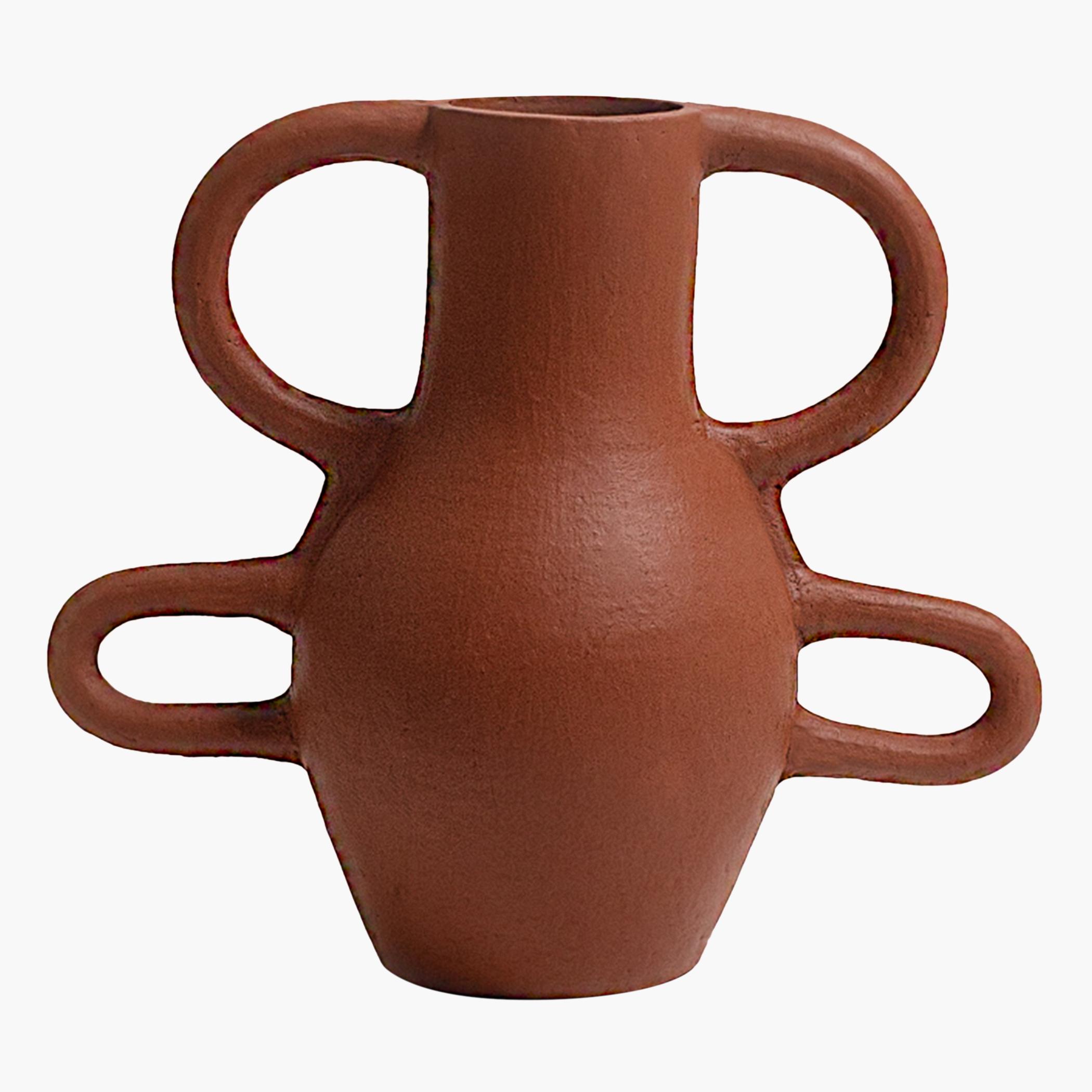 SOL III Latina Terracotta Vase - 50 cm