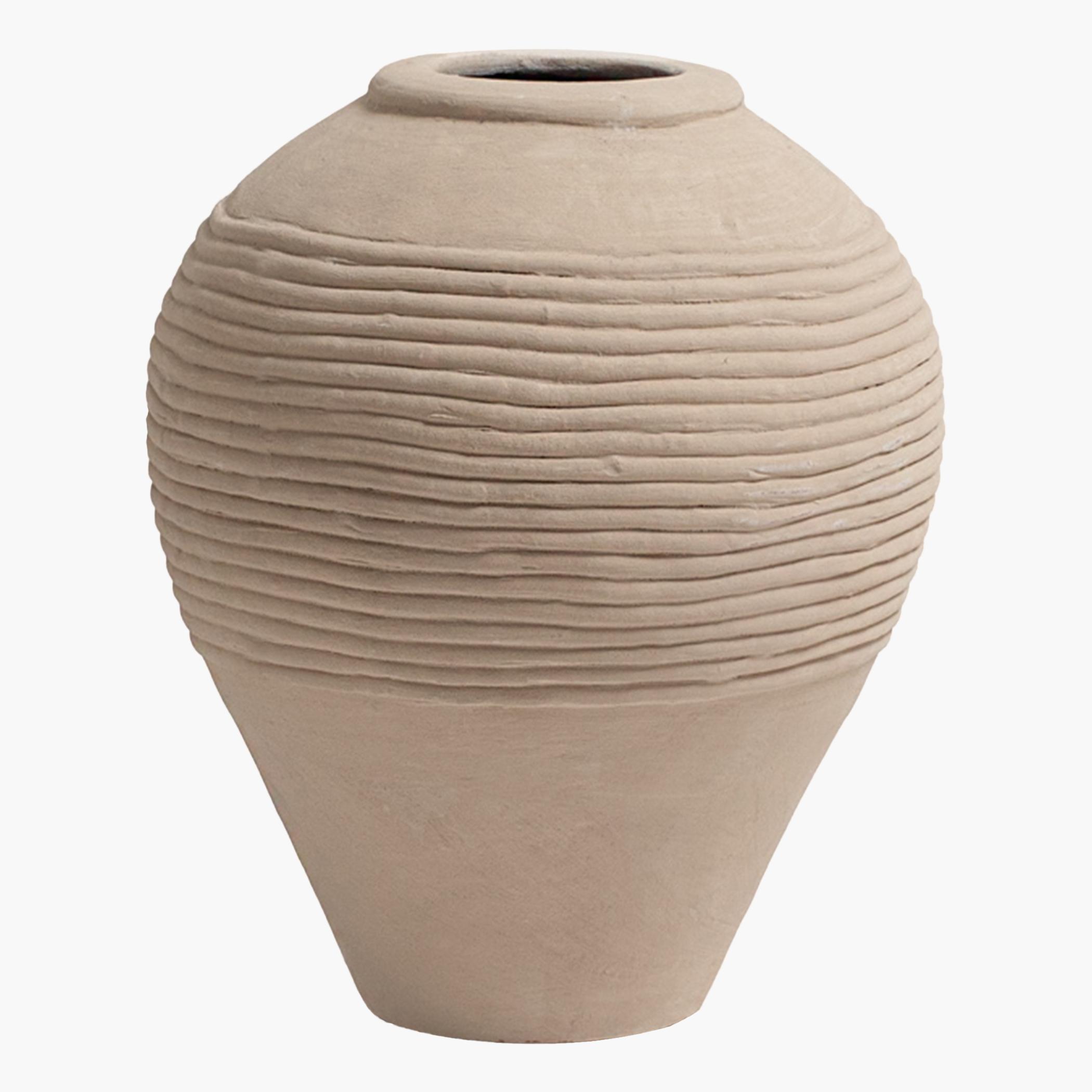 SOL III Bourg Terracotta Vase - 50 cm