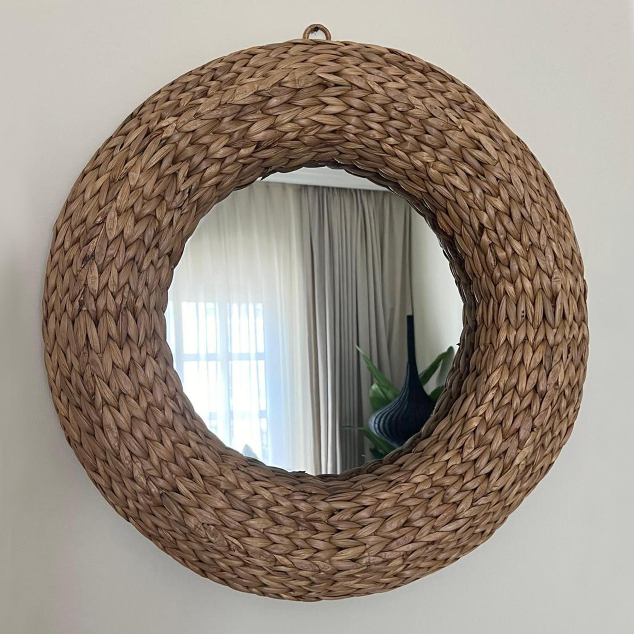 SOL III Braided Wall Mirror - 55 cm