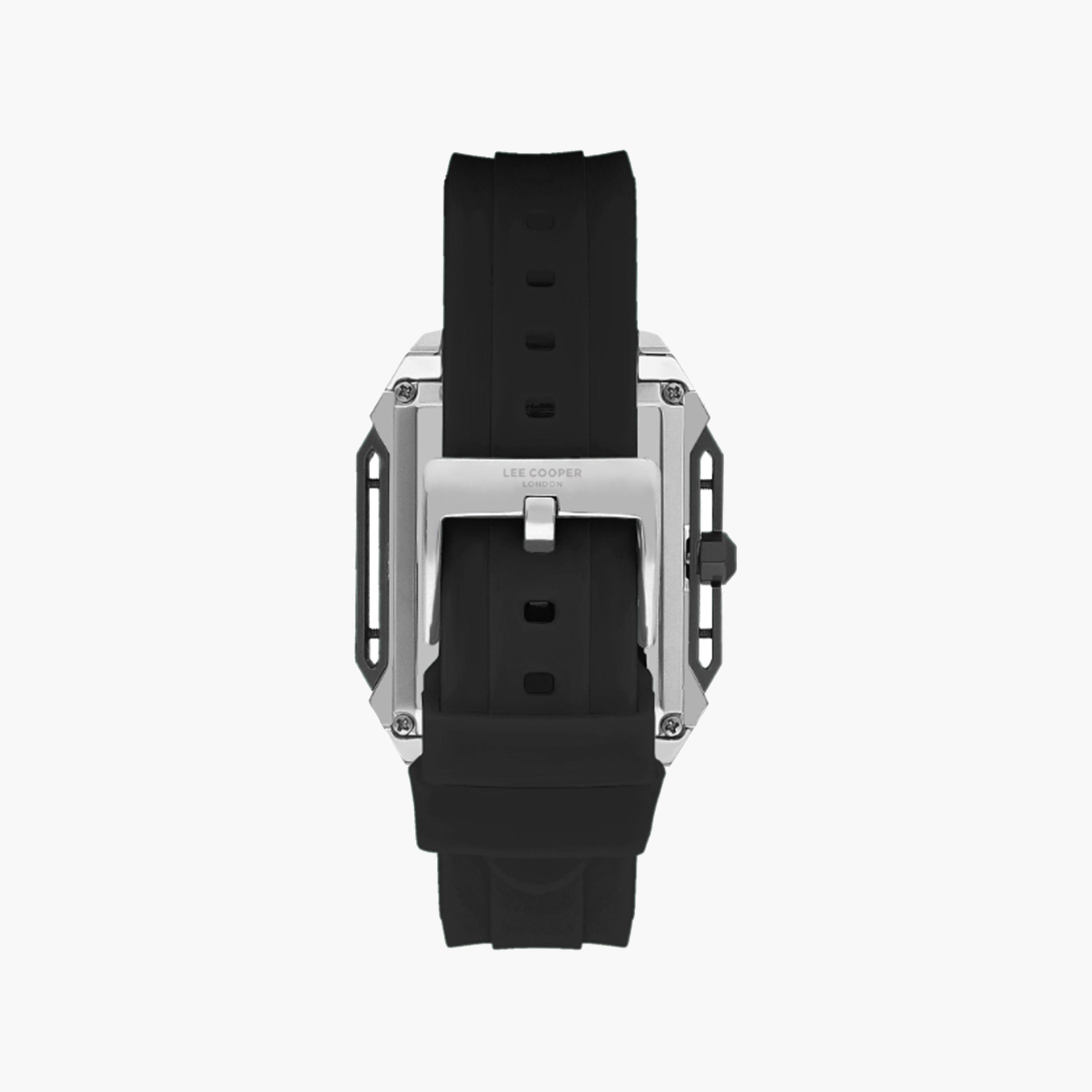 لي كوبر-  ساعة رجالية سيليكون أوتوماتيكية   39 مم سوار أسود | LC07900.351-men-watchesandjewellery-watches-image-3