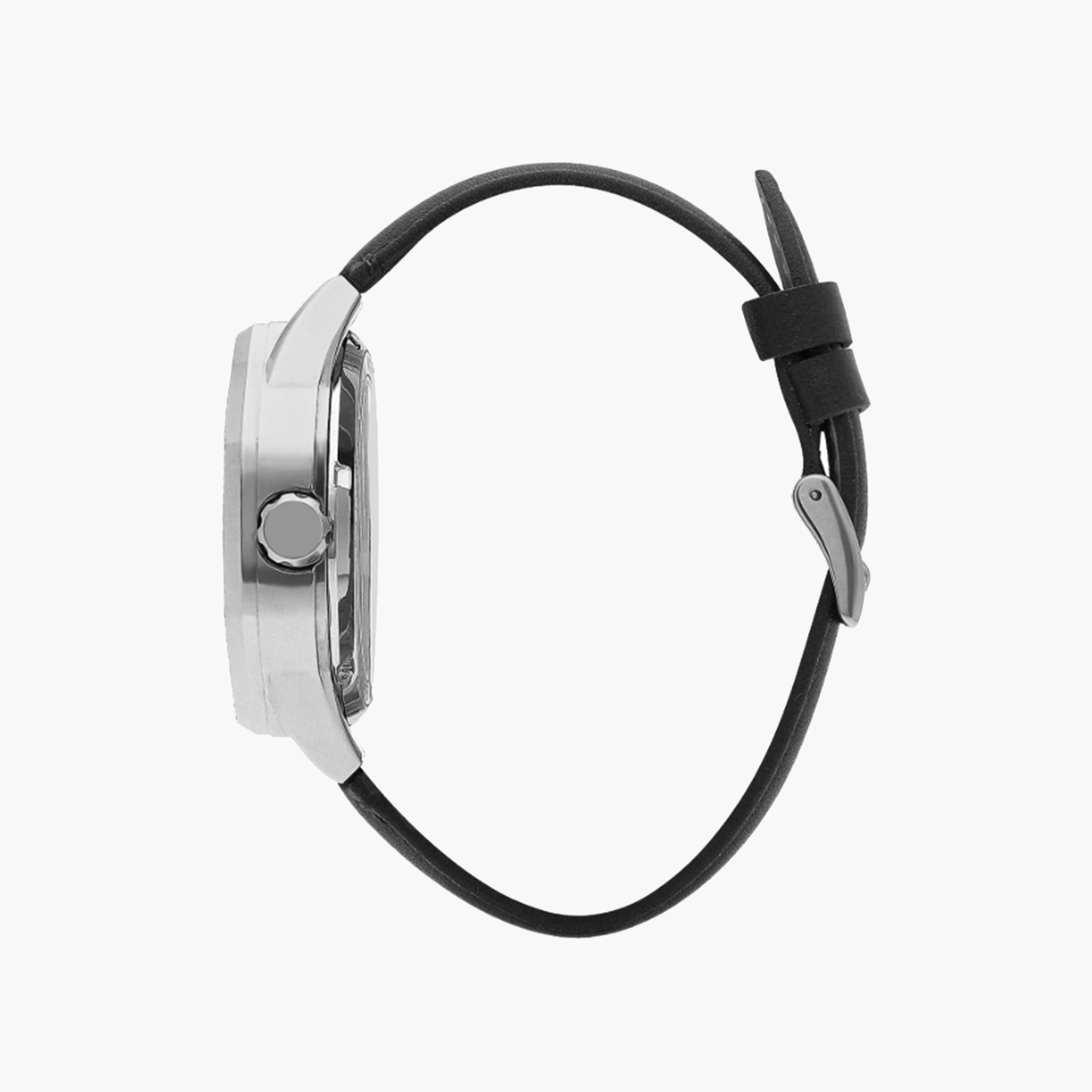 Lee Cooper Men's 52 MM Black Strap Automatic Leather Watch | LC07904.351-men-watchesandjewellery-watches-image-2