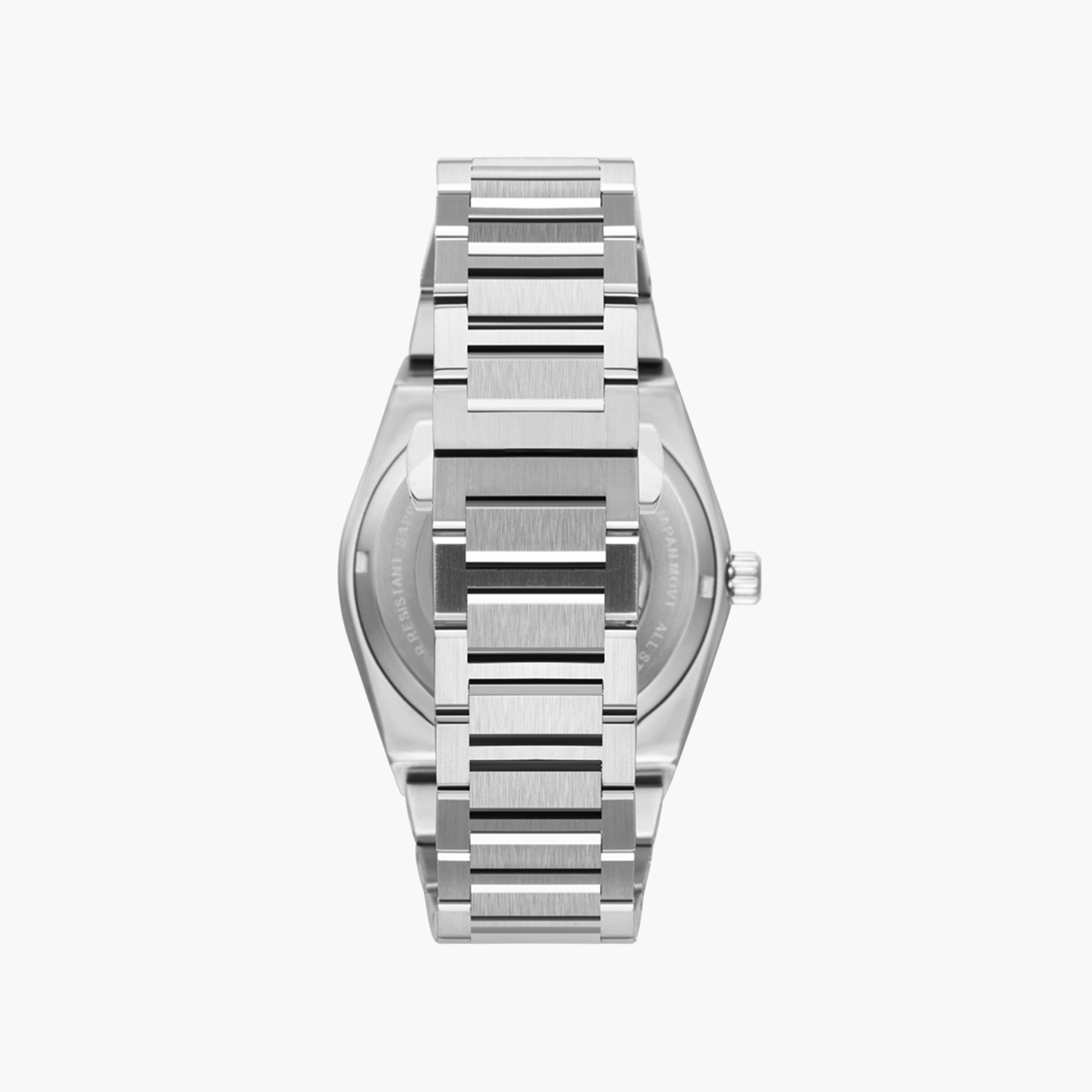 Tornado Men's 43 MM Silver Strap Automatic Metal Watch | T24301-SBSB-men-watchesandjewellery-watches-image-3
