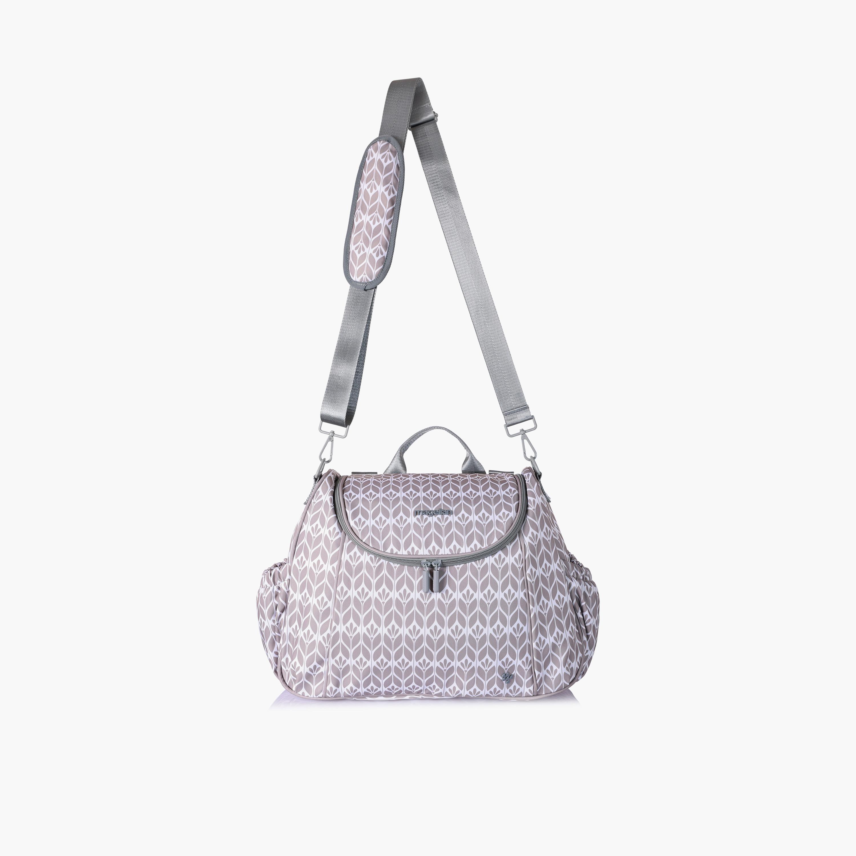 Magellan Printed Diaper Bag with Zipper and Detachable Strap | 199MA202/2P-baby-diapering-diaperbags-image-7