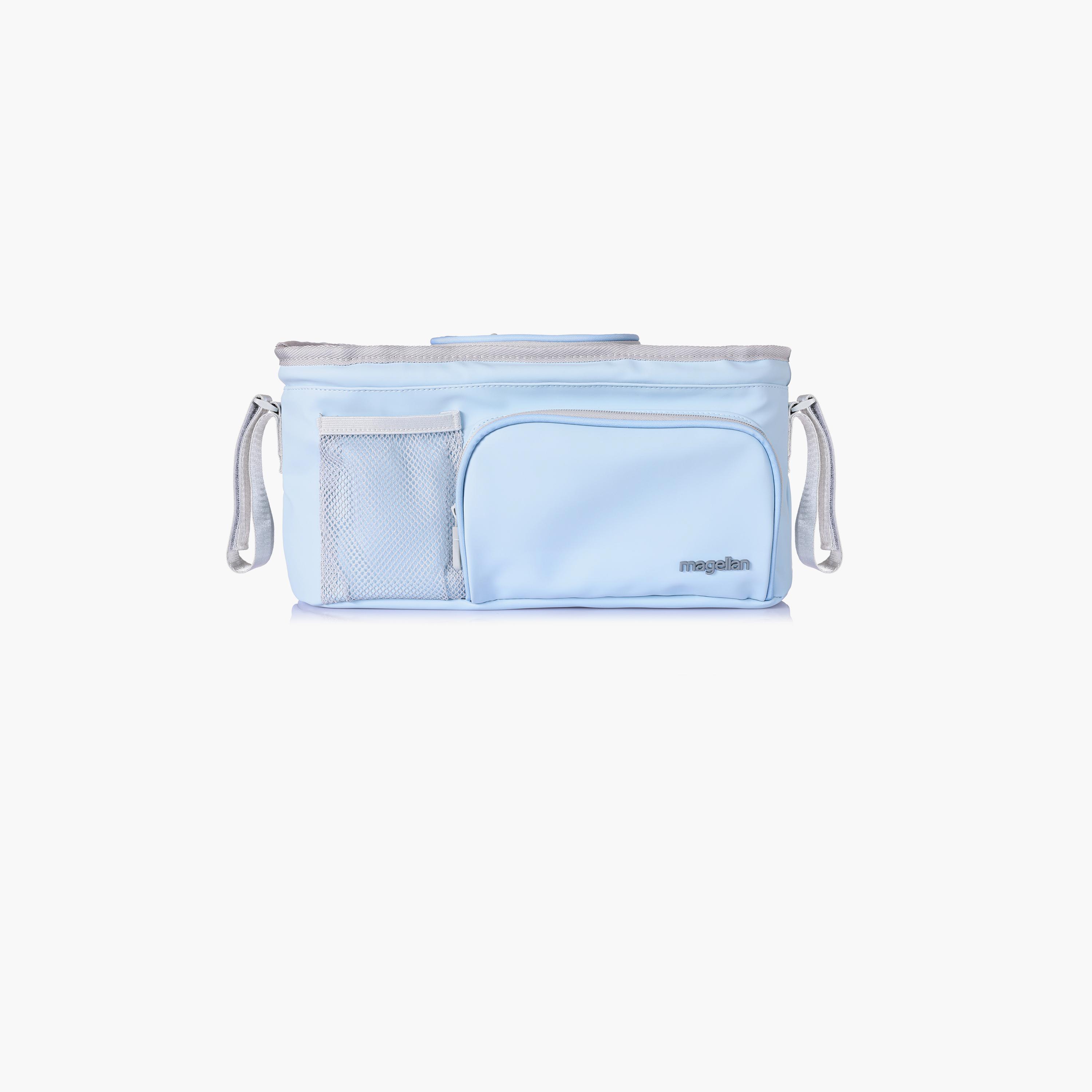 ماجلان-  شنطة حفاضات مطبوعة بمقبض علوي مع سحاب وحزام قابل للفصل | 199MA202/2P-baby-diapering-diaperbags-image-8