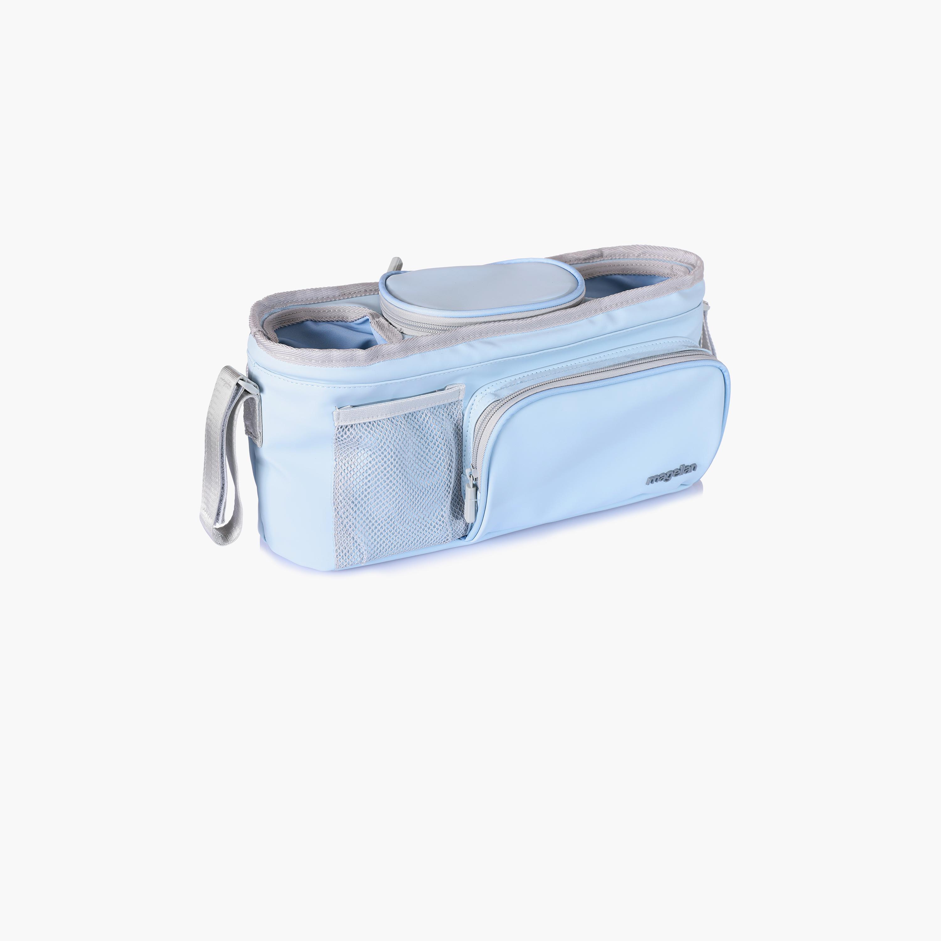 ماجلان-  شنطة حفاضات مطبوعة بمقبض علوي مع سحاب وحزام قابل للفصل | 199MA202/2P-baby-diapering-diaperbags-image-9
