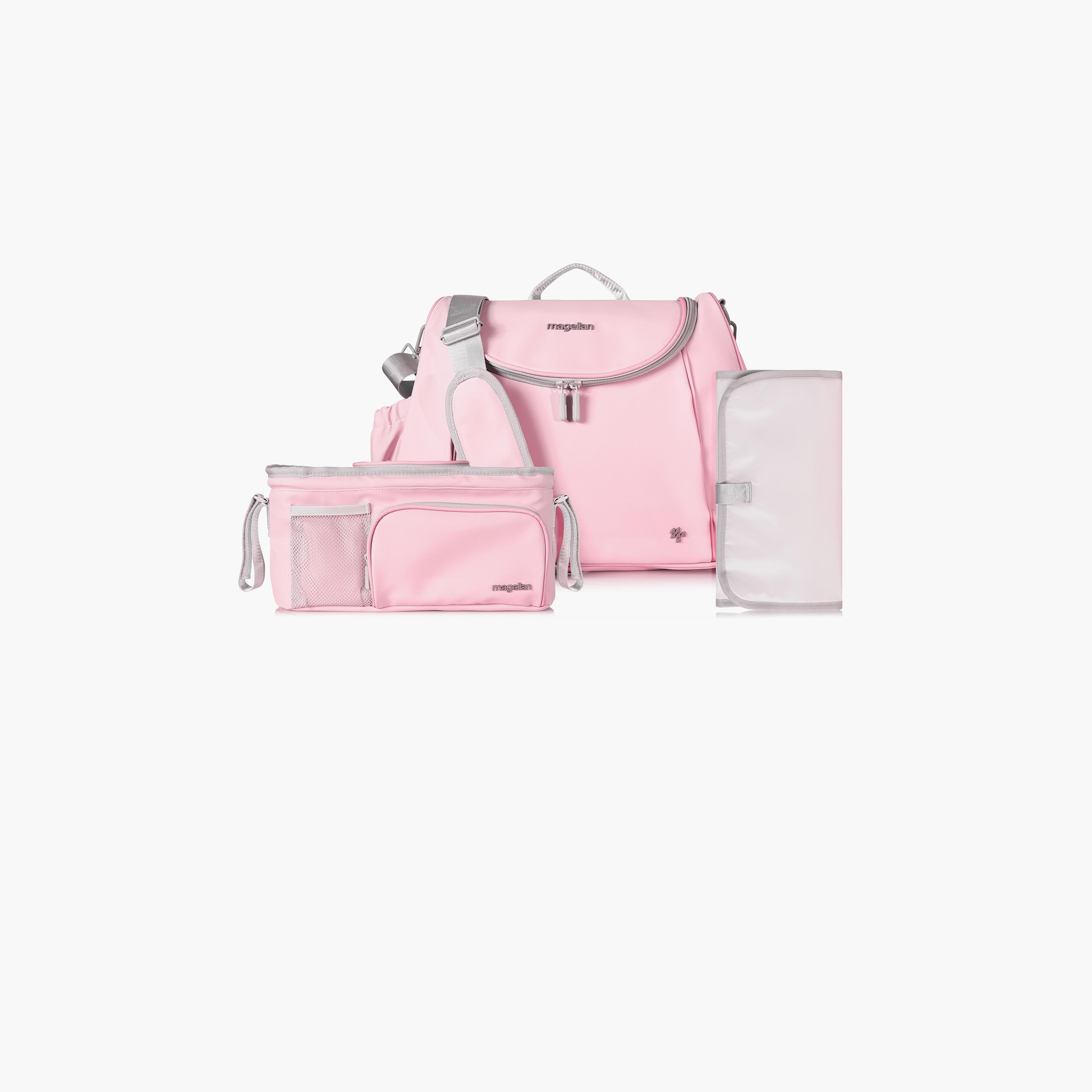 Magellan Printed Diaper Bag with Zipper and Detachable Strap | 199MA202/2P-baby-diapering-diaperbags-image-1