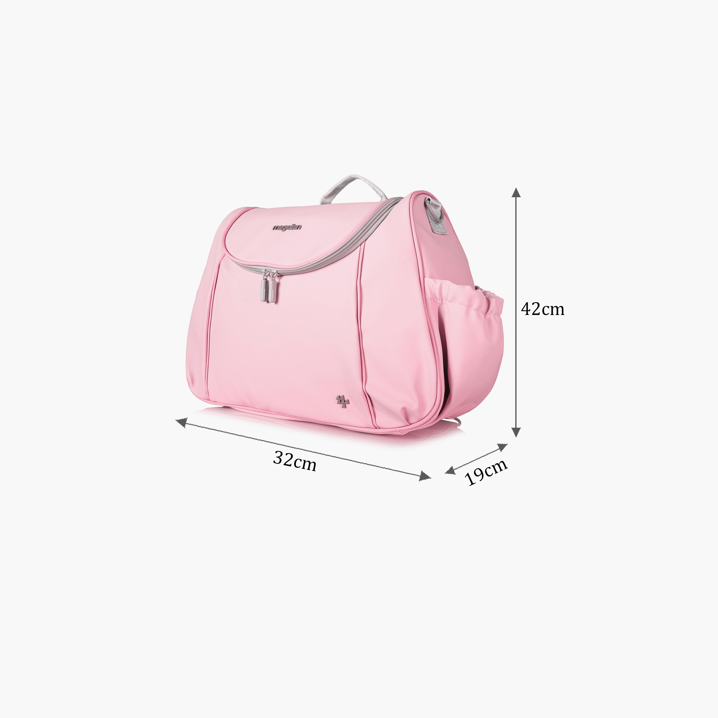 Magellan Printed Diaper Bag with Zipper and Detachable Strap | 199MA202/2P-baby-diapering-diaperbags-image-2