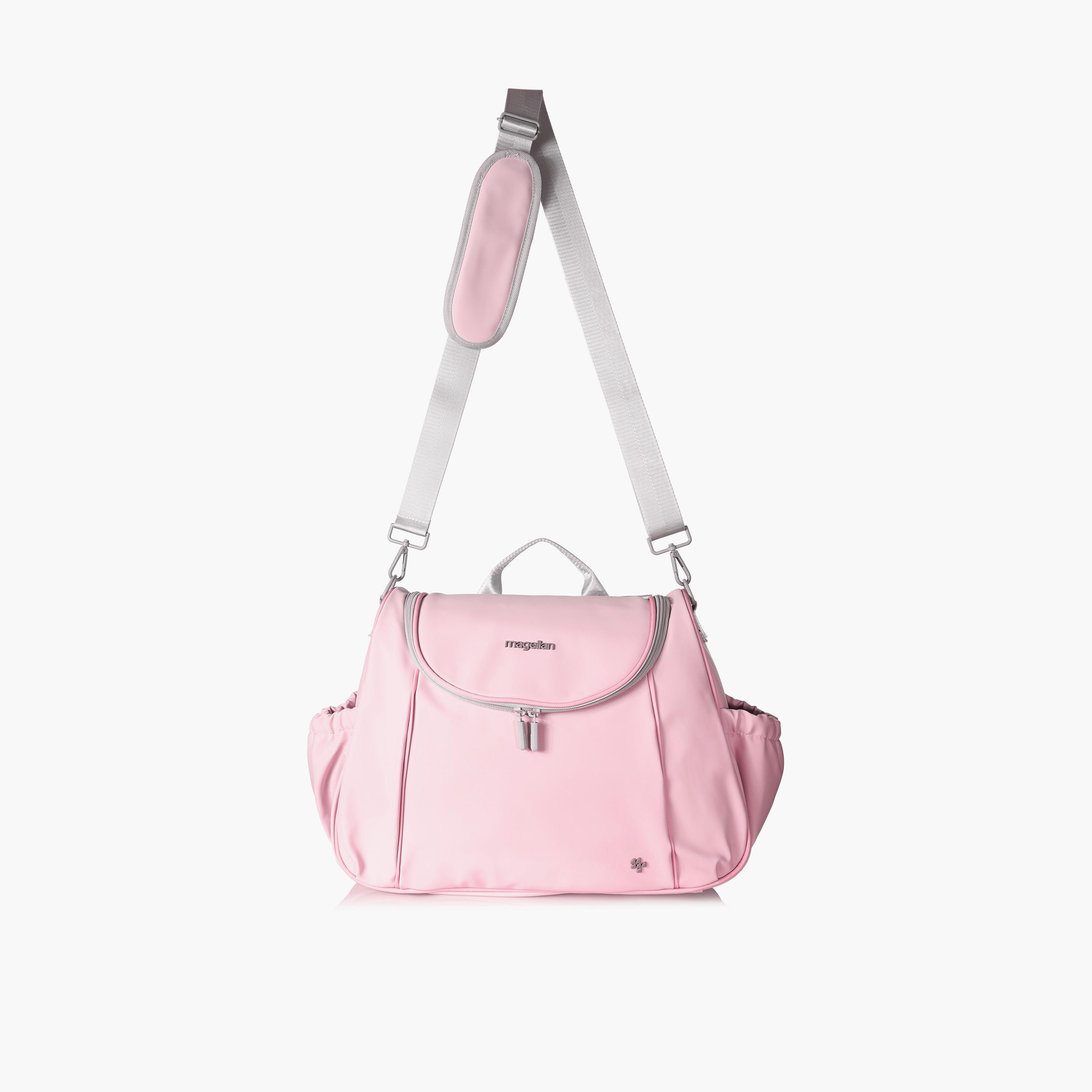 Magellan Printed Diaper Bag with Zipper and Detachable Strap | 199MA202/2P-baby-diapering-diaperbags-image-4