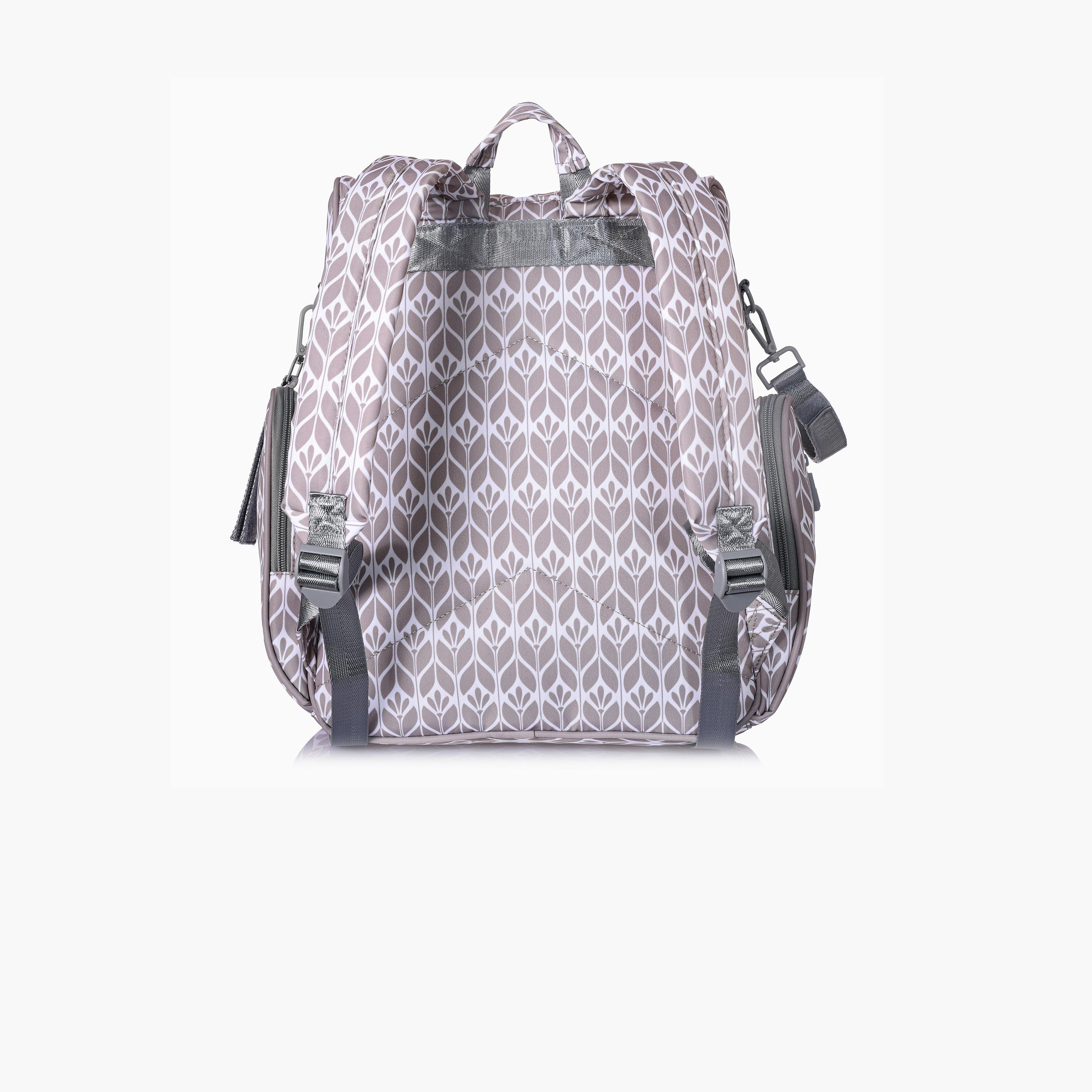 Magellan Printed Diaper Bag with Zipper and Adjustable Strap | 199MA203/3P-baby-diapering-diaperbags-image-5