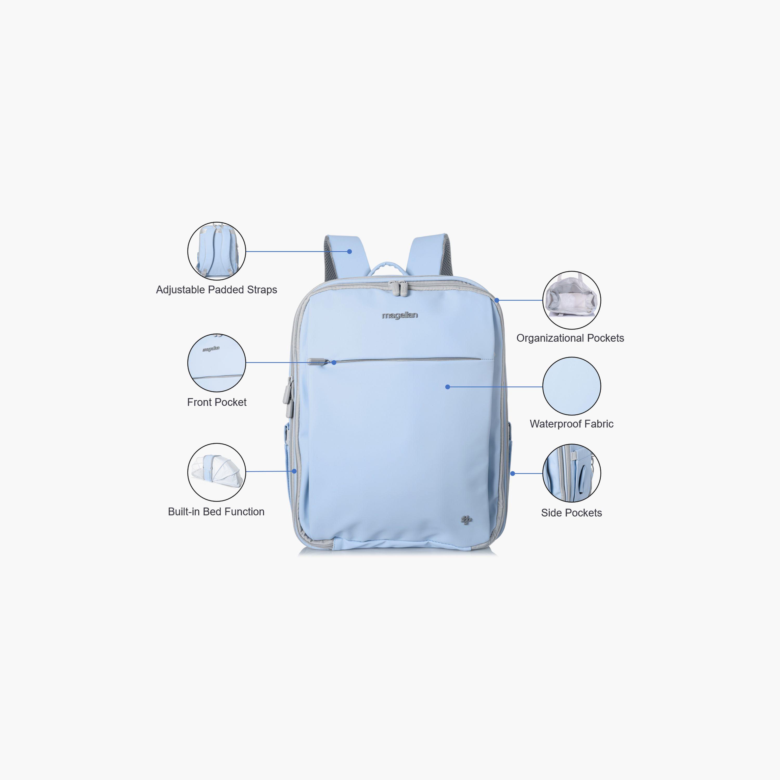 Magellan Printed Baby Bed Backpack with Zipper and Adjustable Strap | 239MA500-school-bagsandbackpacks-backpacks-image-3