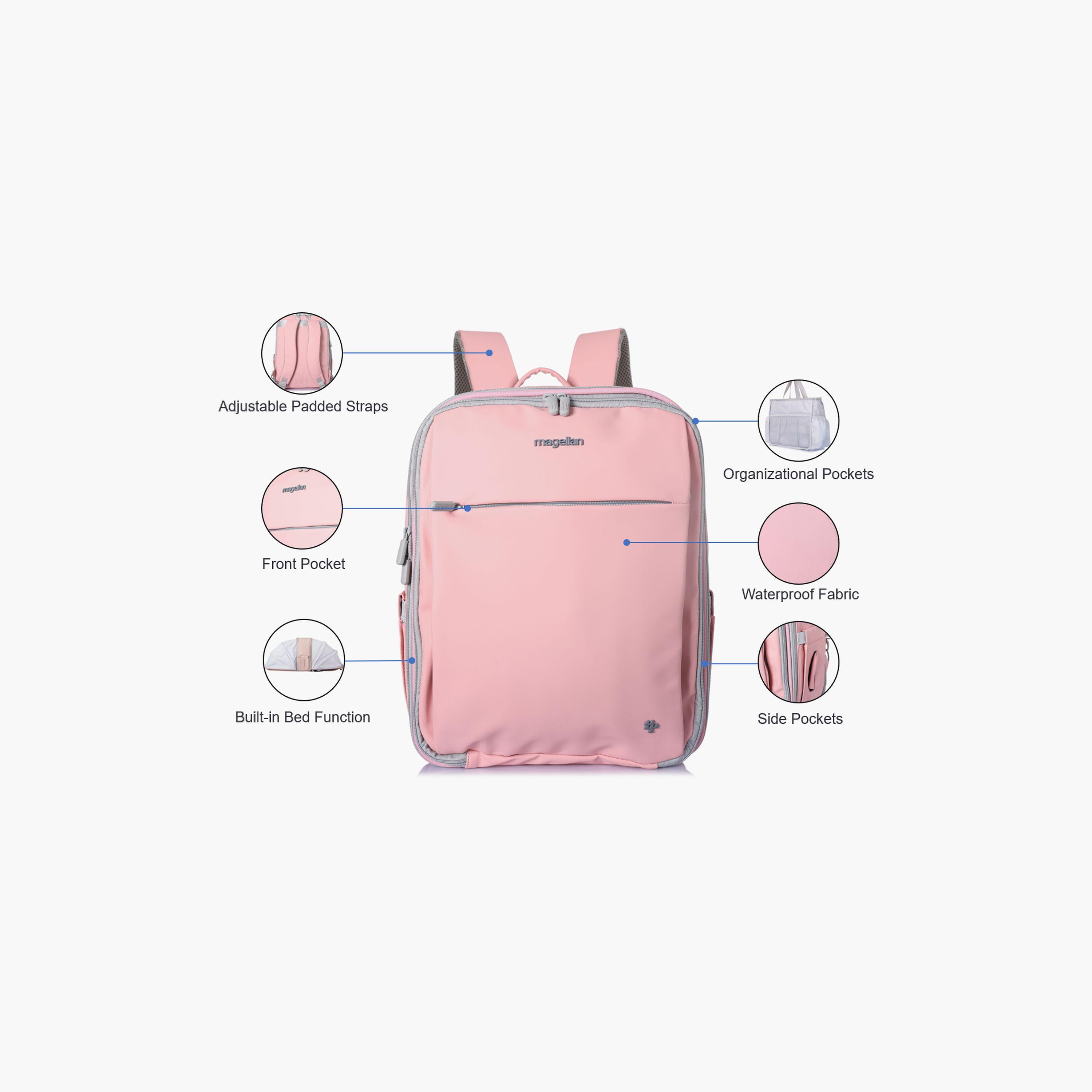 Magellan Printed Baby Bed Backpack with Zipper and Adjustable Strap | 239MA500-school-bagsandbackpacks-backpacks-image-3
