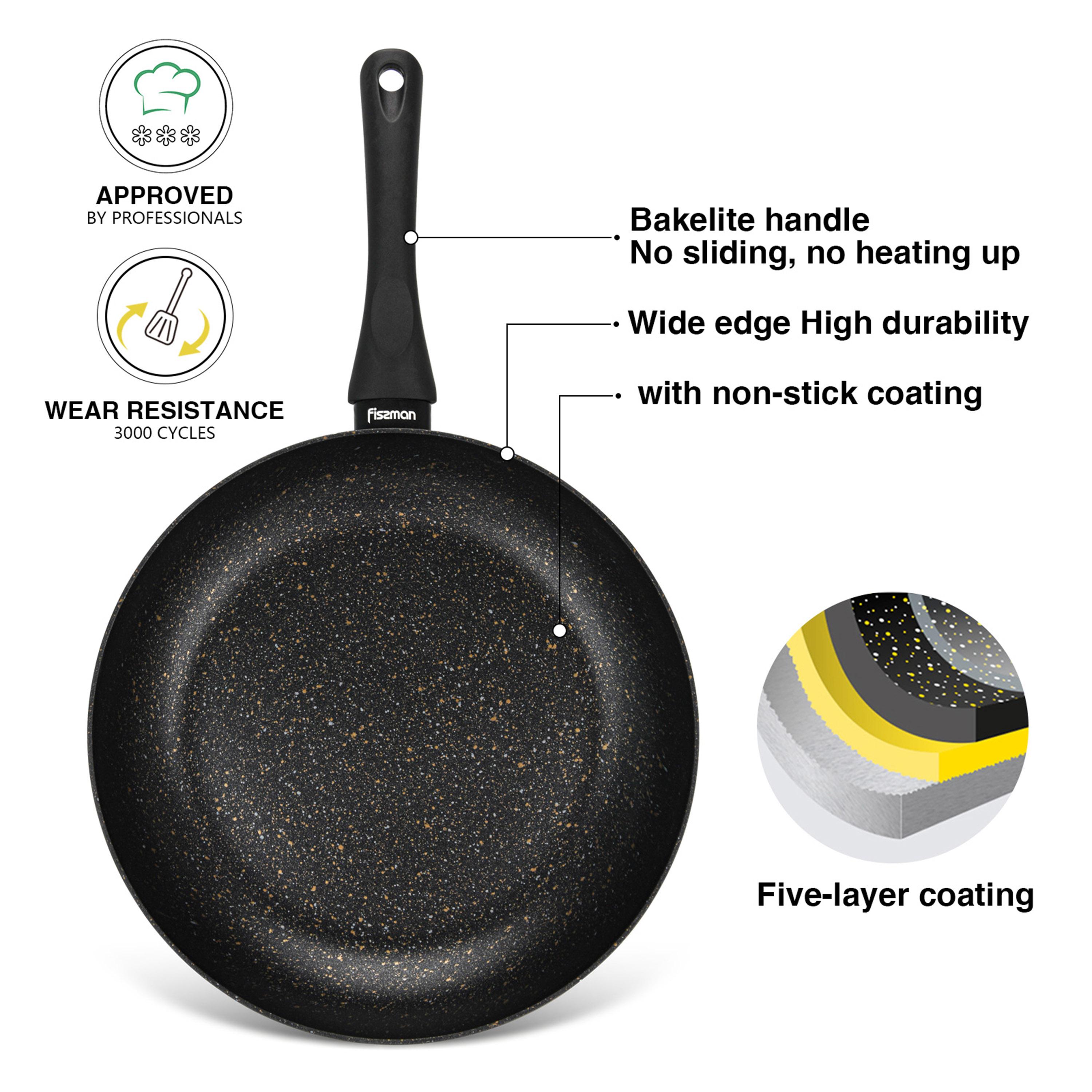مقلاة ألومنيوم بطلاء تاتش ستون وقاعدة حث برومو من فيسمان - 24 سم-household-kitchen-cookware-potsandpans-image-7