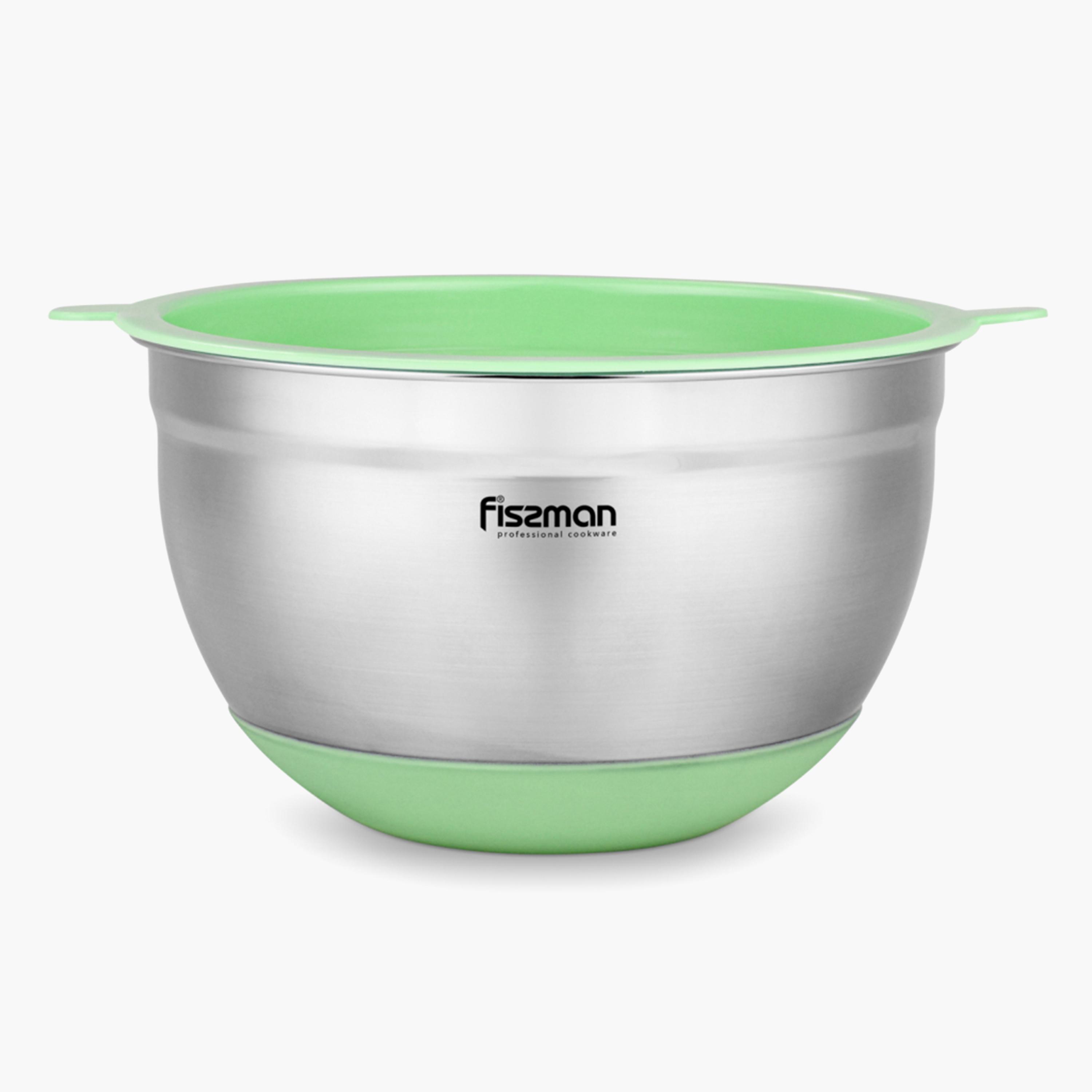 Stainless Steel Mixing Bowl with Lid - 3 L-household-kitchen-bakeware-mixingbowls-image-3