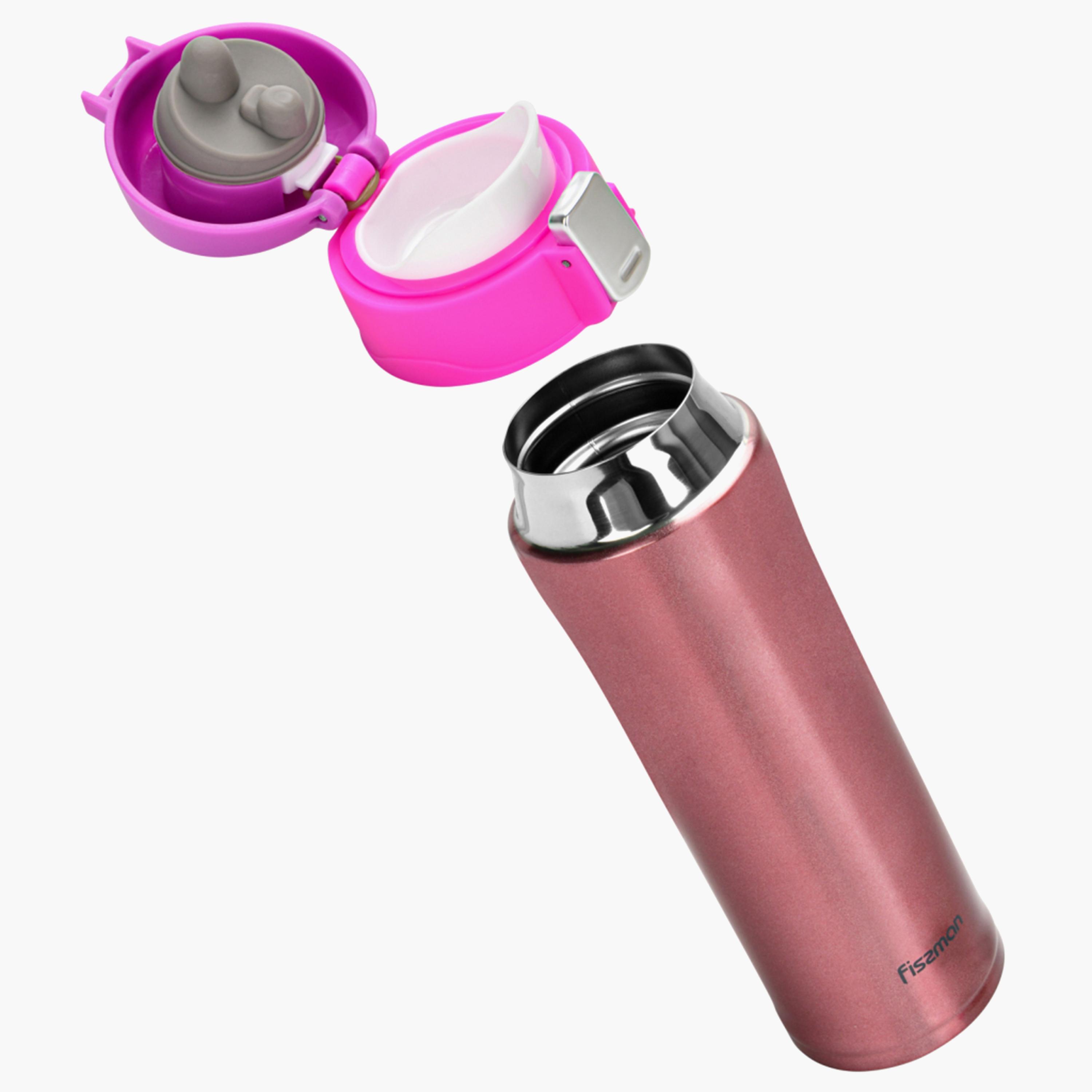 Fissman Stainless Steel Double Wall Vacuum Water Bottle - 450 ml-household-dining-teaandcoffee-vacuumflaskscoffeeandteapots-image-2