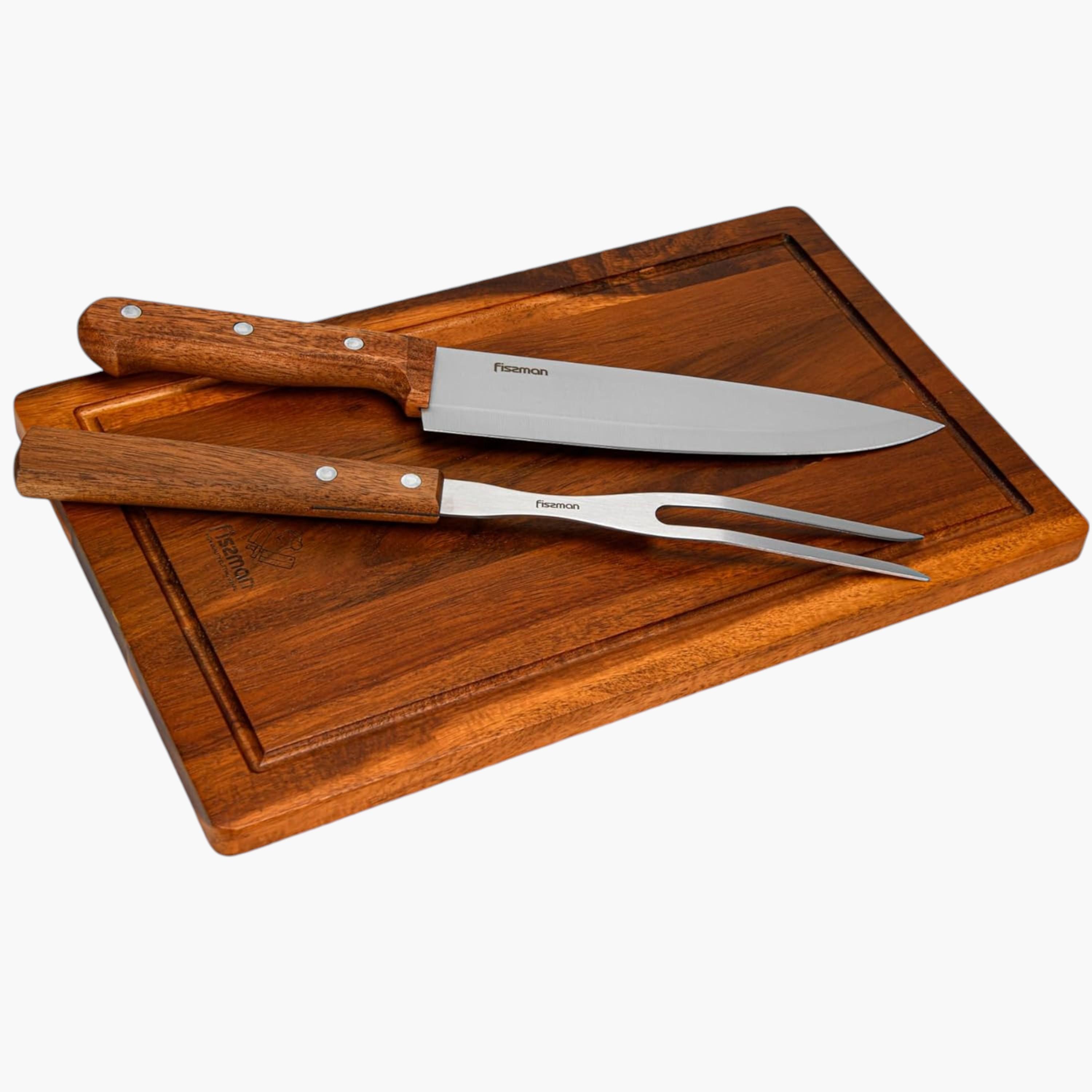 Fissman 3-Piece BBQ Grill Tool Set-household-kitchen-kitchentoolsandutensils-knives-image-2