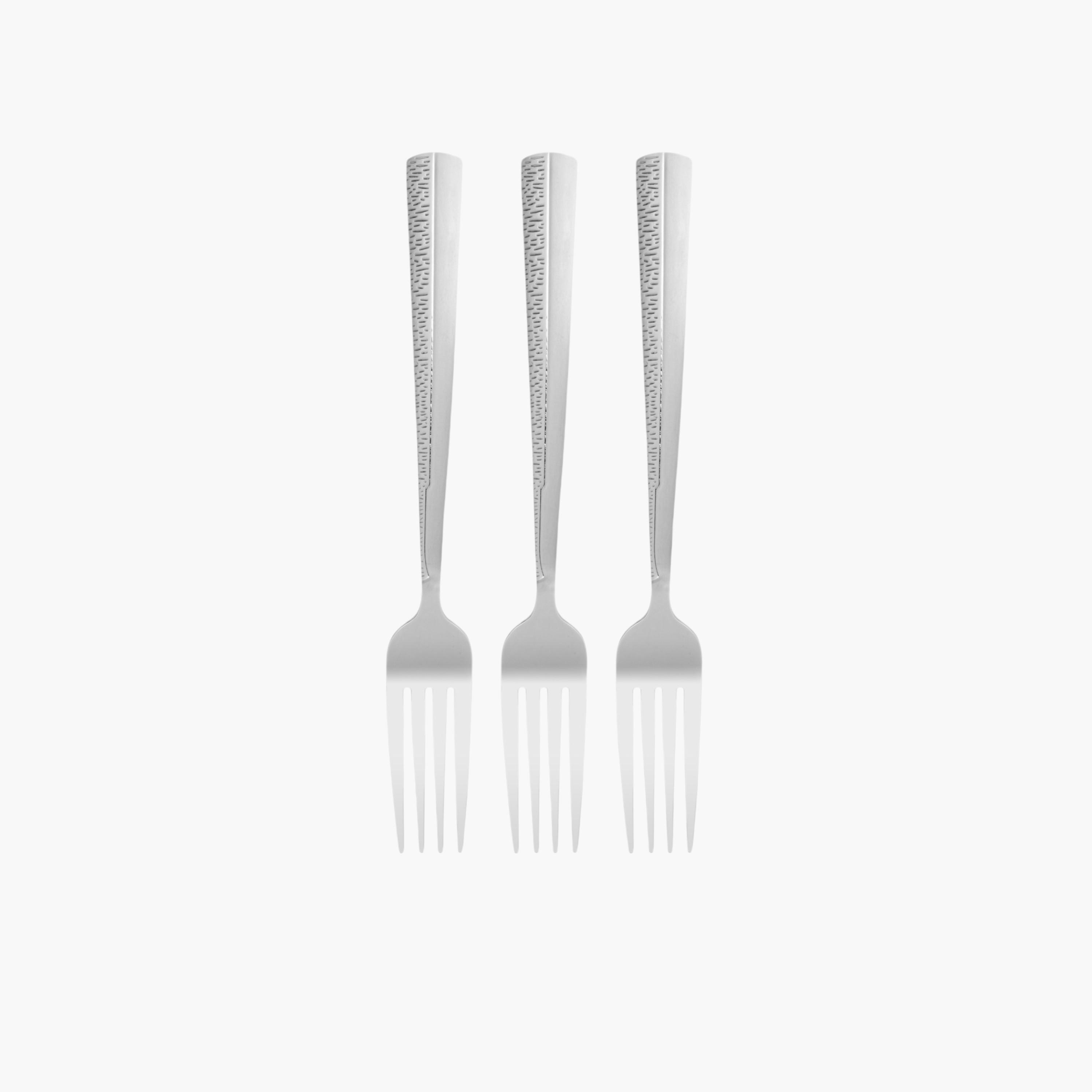 Flor 3-Piece Stainless Steel Dinner Fork Set-household-dining-cutlery-spoonsforksandknives-image-4