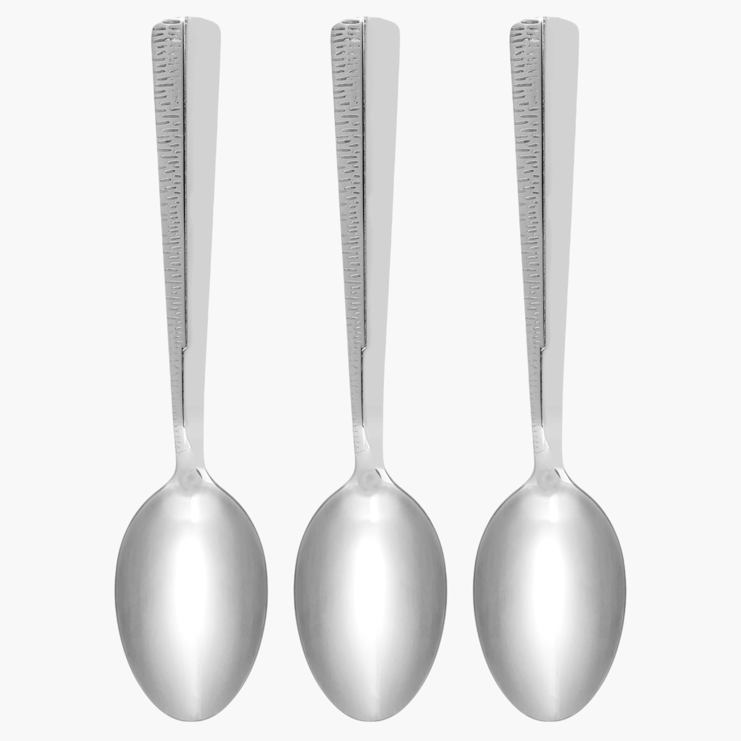 Flor 3-Piece Stainless Steel Tea Spoon Set-household-dining-cutlery-spoonsforksandknives-image-1