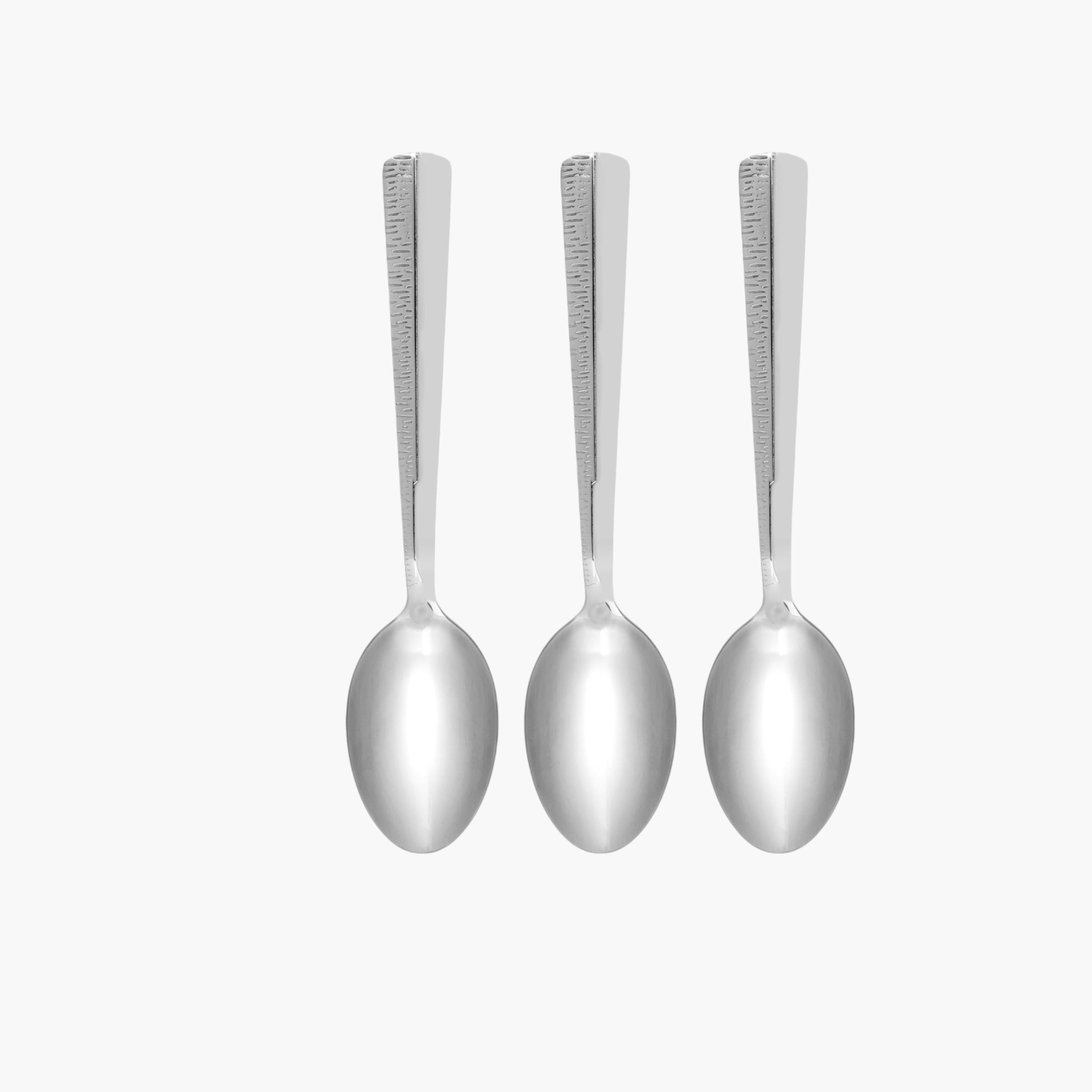 Flor 3-Piece Stainless Steel Tea Spoon Set-household-dining-cutlery-spoonsforksandknives-image-2