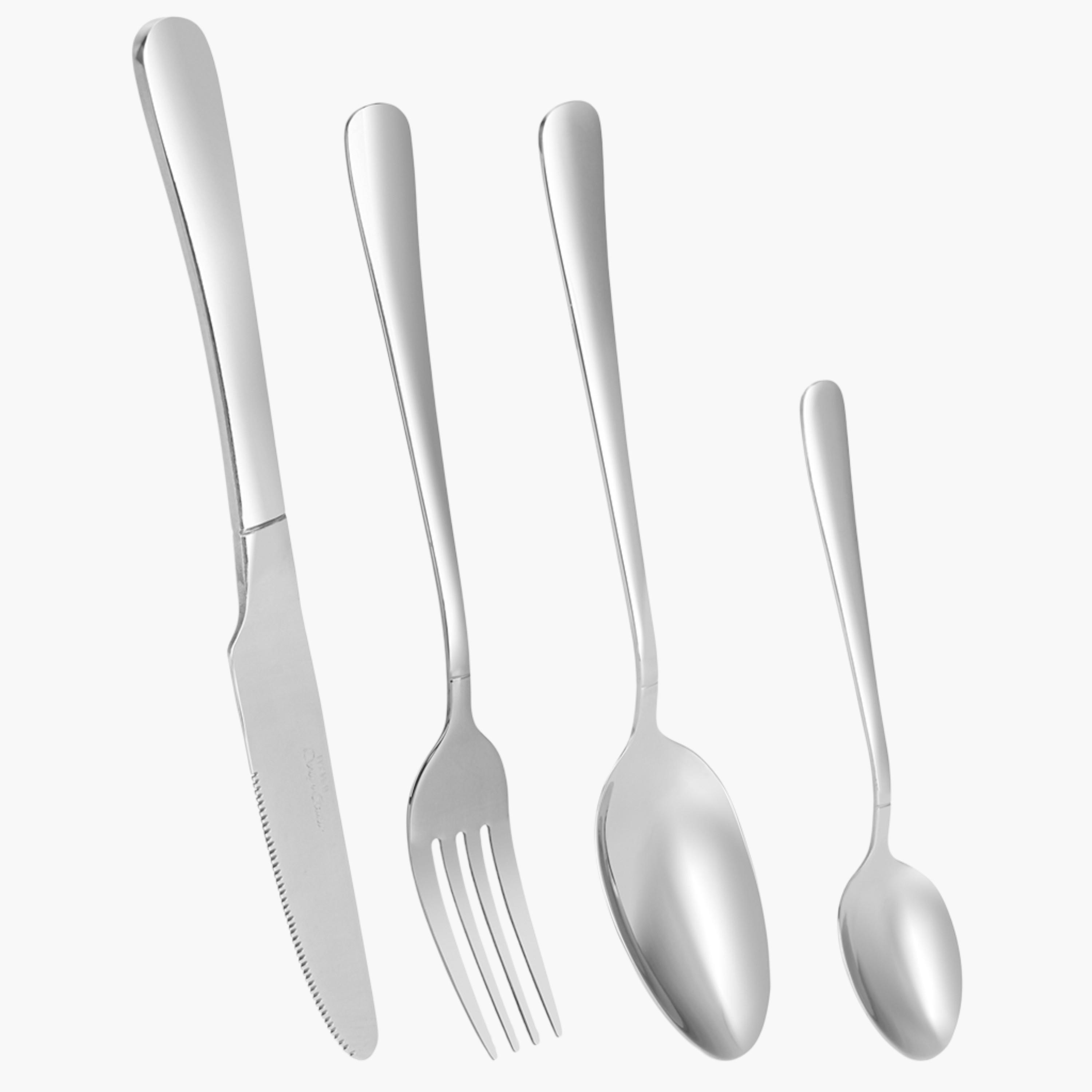 Forio 24-Piece Stainless Steel Cutlery Set-household-dining-cutlery-spoonsforksandknives-image-1