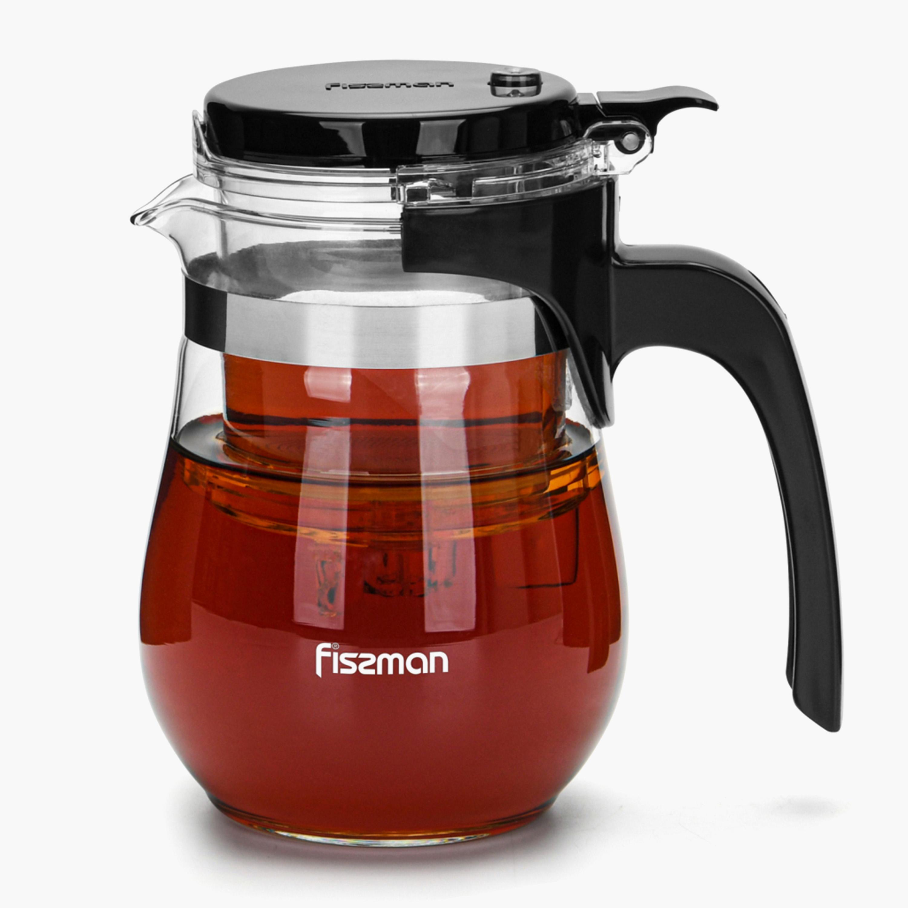 Gunfu Glass Teapot with Removable Infuser - 550 ml-household-dining-teaandcoffee-vacuumflaskscoffeeandteapots-image-1